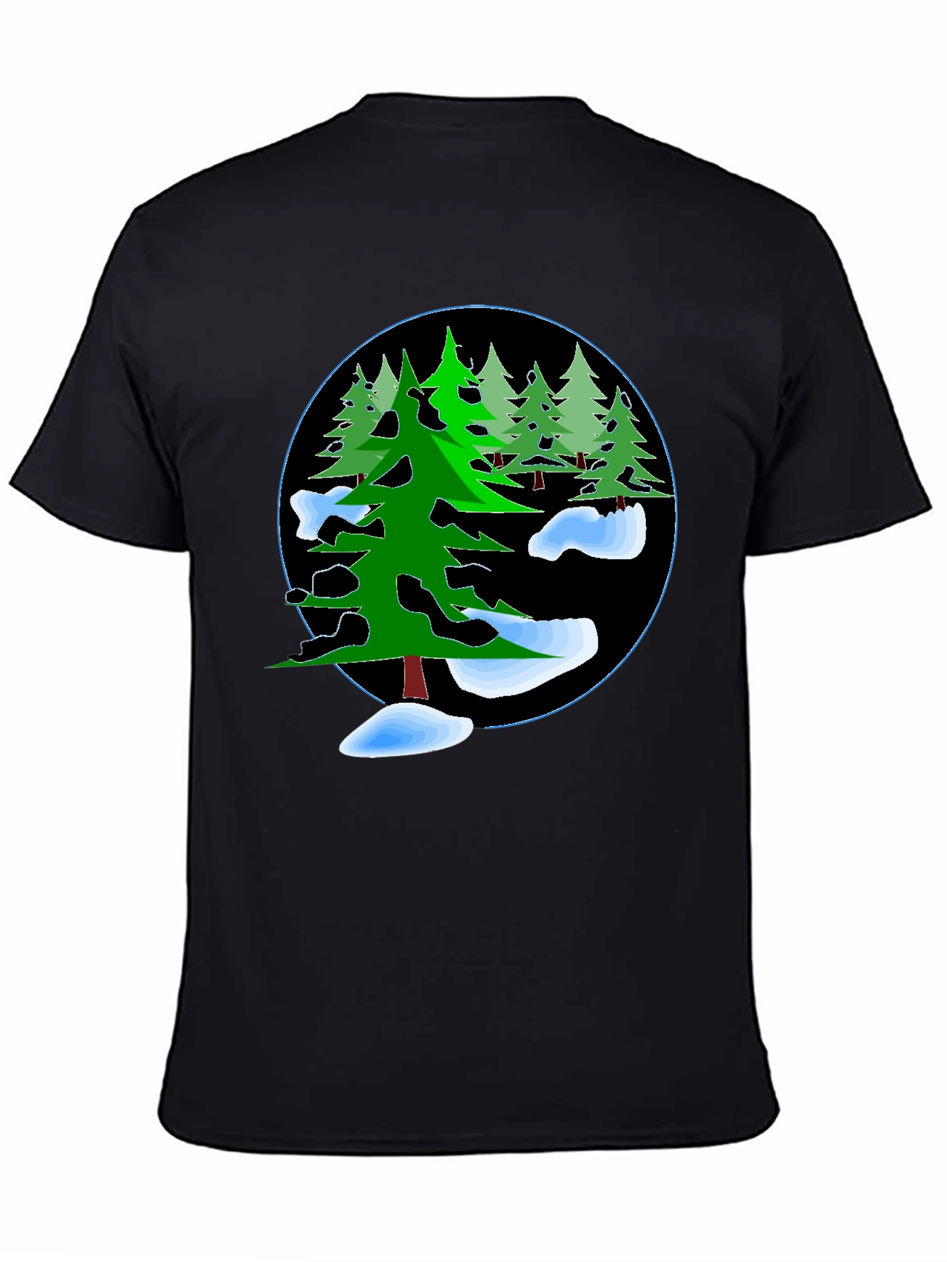 Winter Forest Graphic T-Shirt