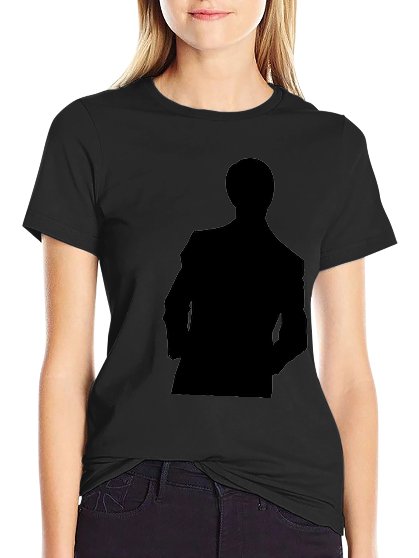 Silhouette Graphic Tee - Classic Black Shirt