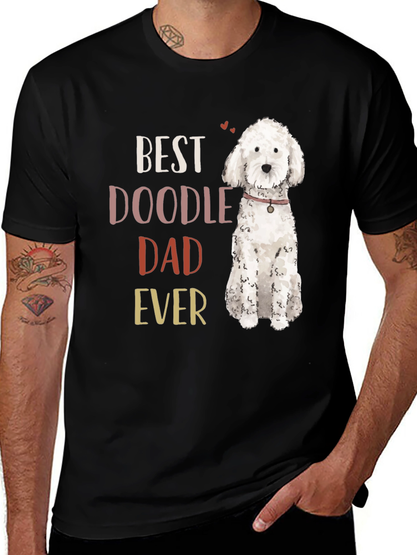 Best Doodle Dad Ever T-Shirt