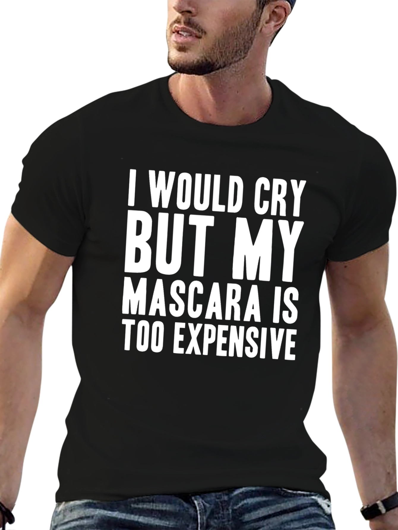 Funny Mascara Graphic Tee - Unisex
