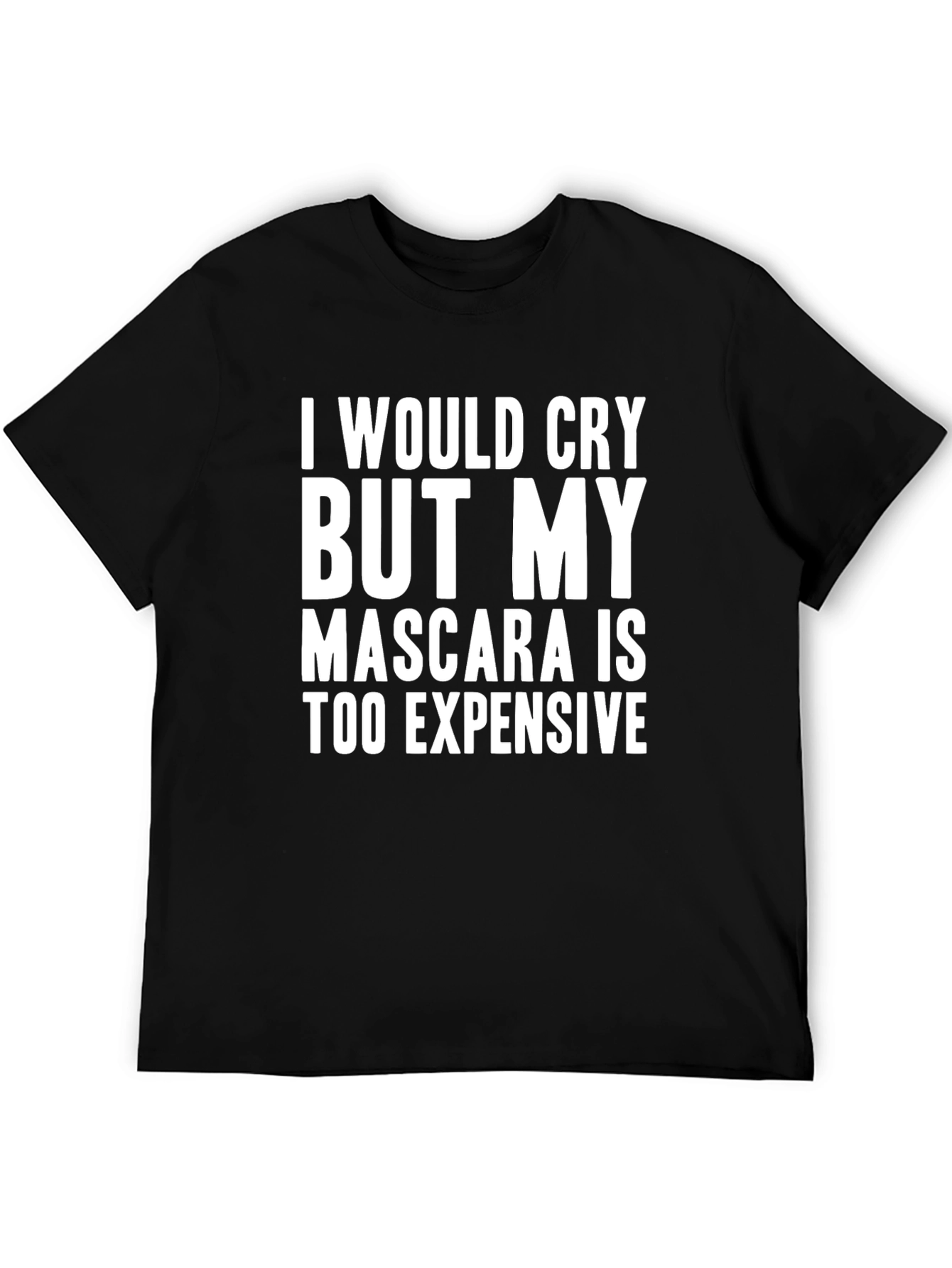 Funny Mascara Graphic Tee - Unisex