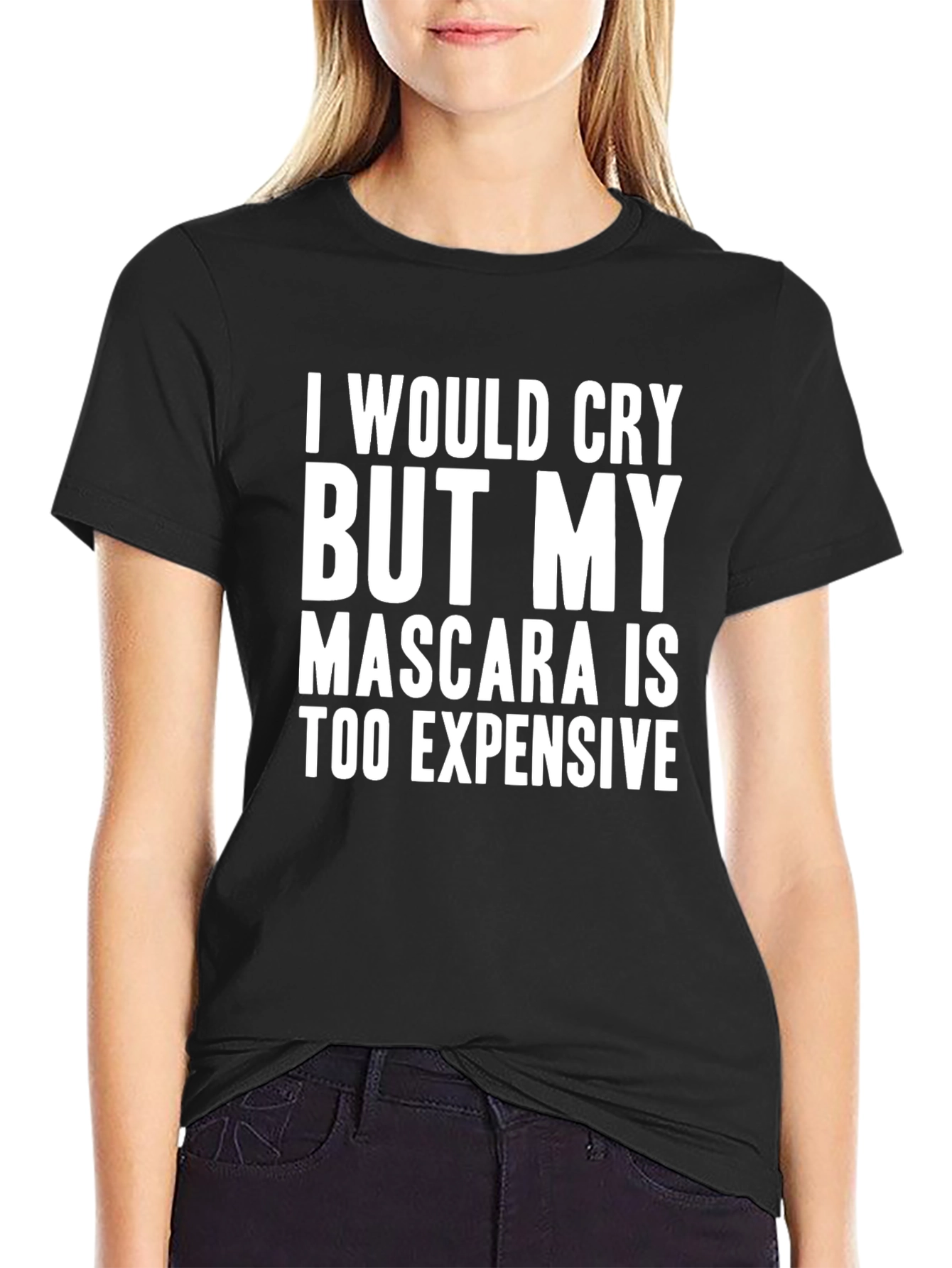Funny Mascara Graphic Tee - Unisex