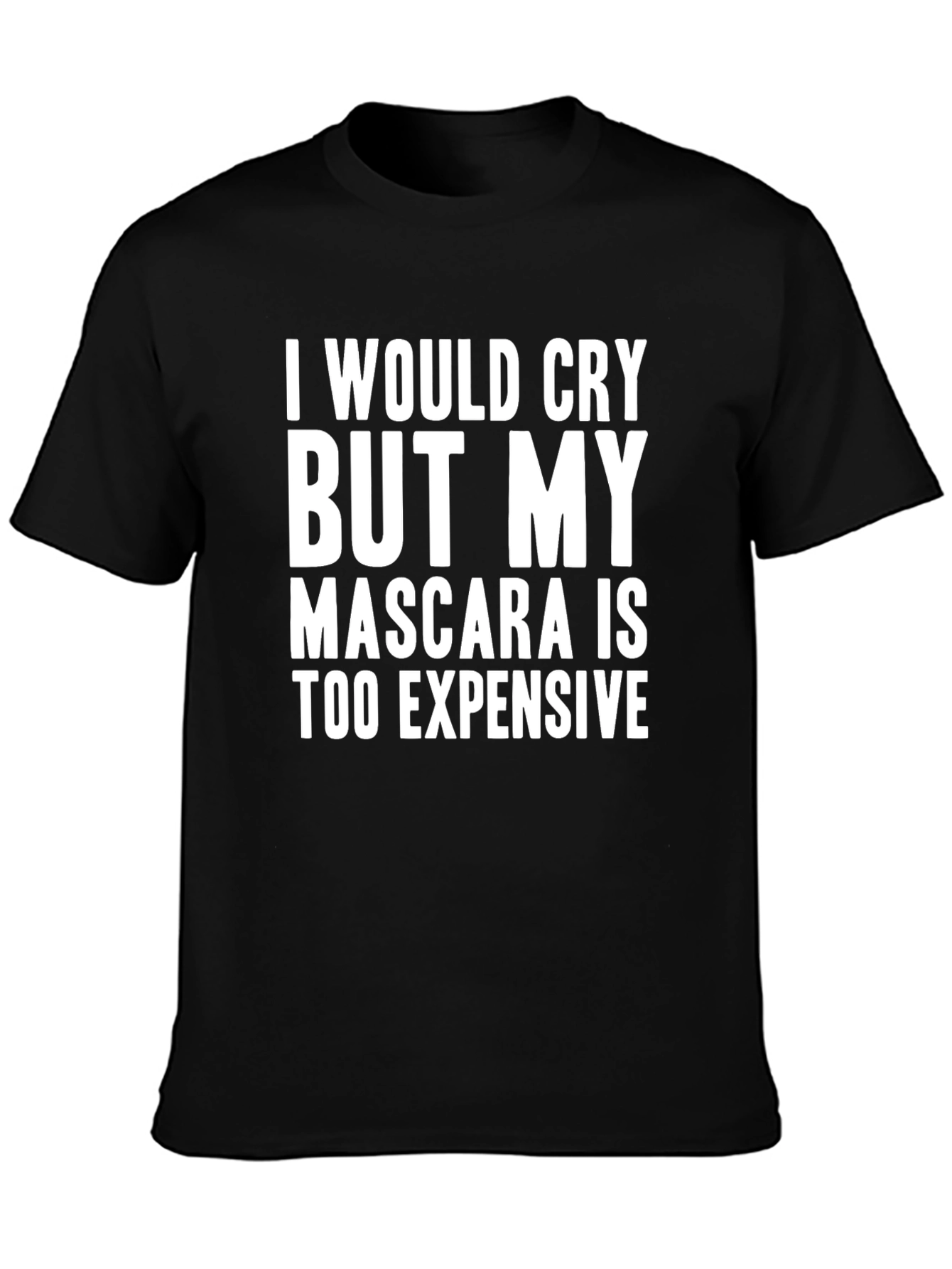 Funny Mascara Graphic Tee - Unisex