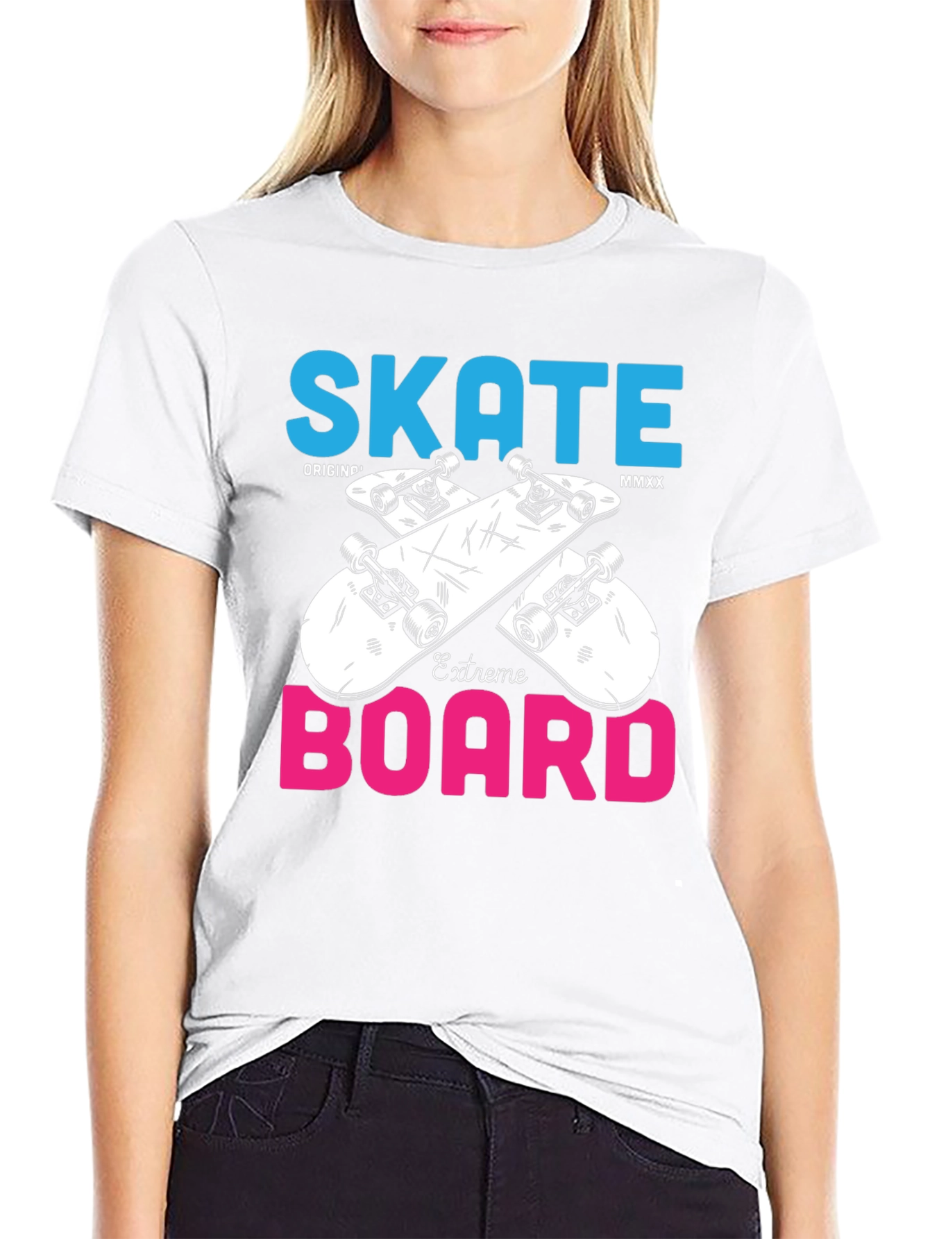 Skate Board Extreme T-Shirt Unique Design