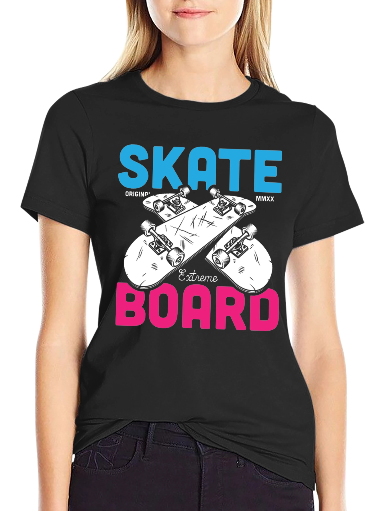 Skate Board Extreme T-Shirt Unique Design