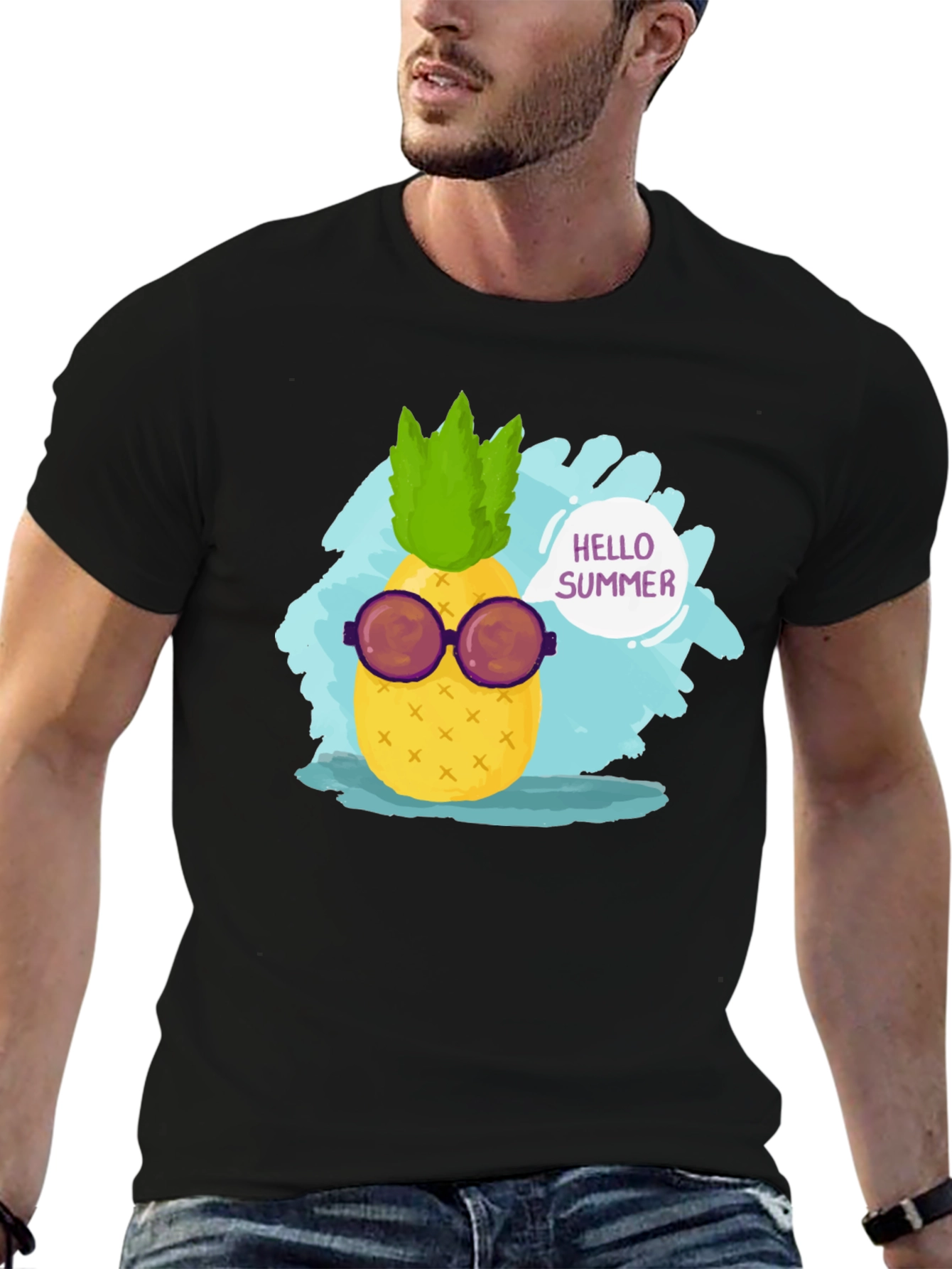 Summer Pineapple Graphic Tee