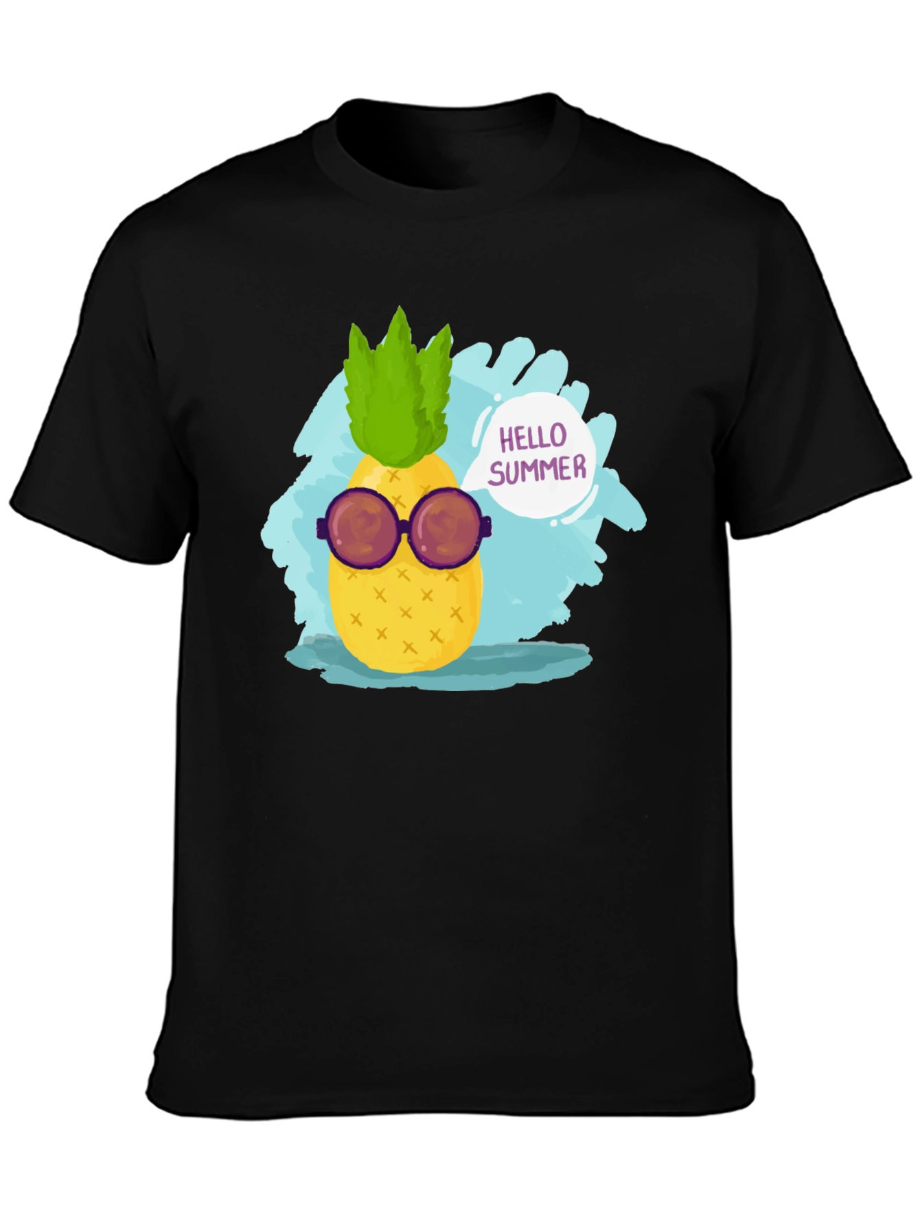 Summer Pineapple Graphic Tee
