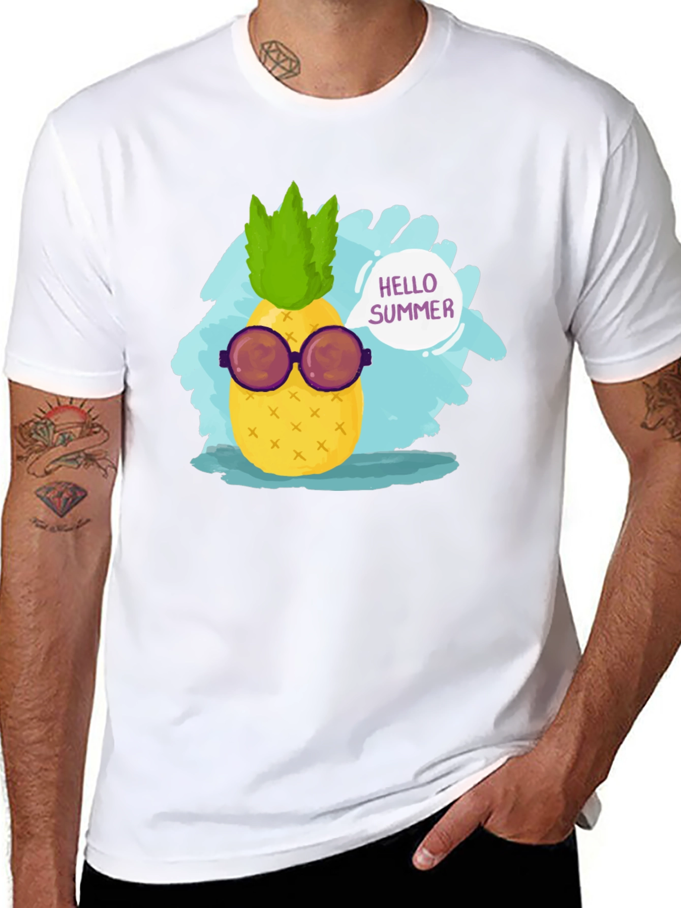 Summer Pineapple Graphic Tee
