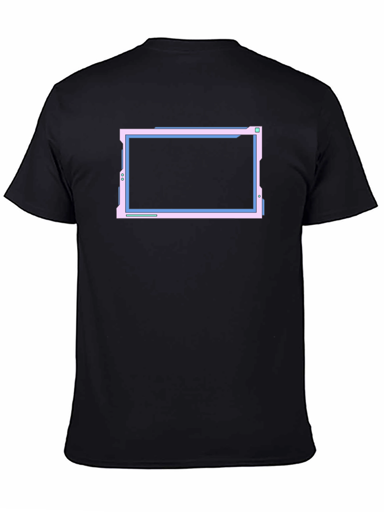 Cyberpunk Screen T-Shirt - Edgy Techwear Aesthetic