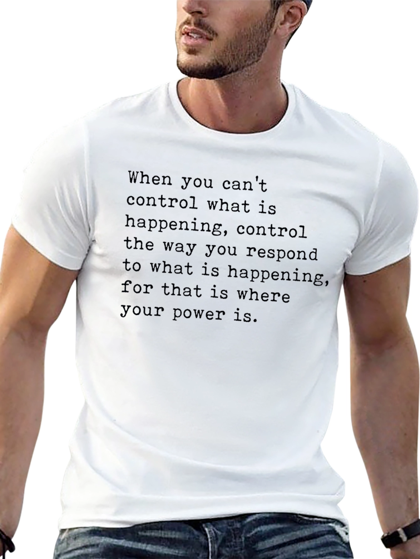 Empowering T-Shirt: Control Your Response
