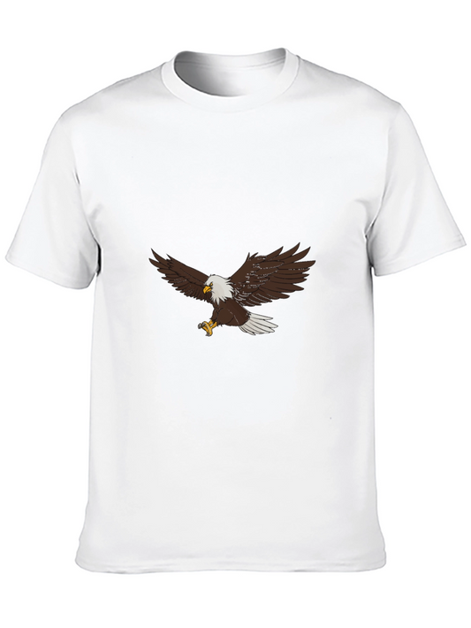 Eagle Graphic Black T-Shirt - Mens Fashion Tee