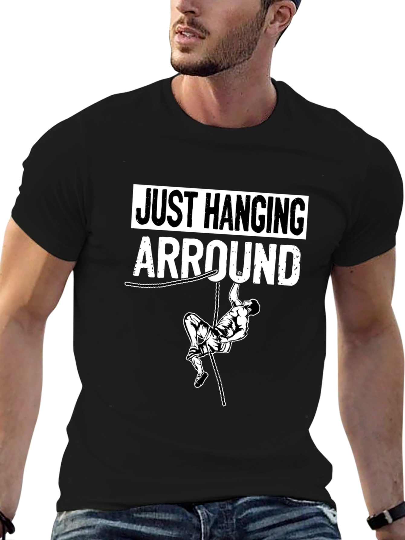 Just Hanging Arround T-Shirt Climbing Tee