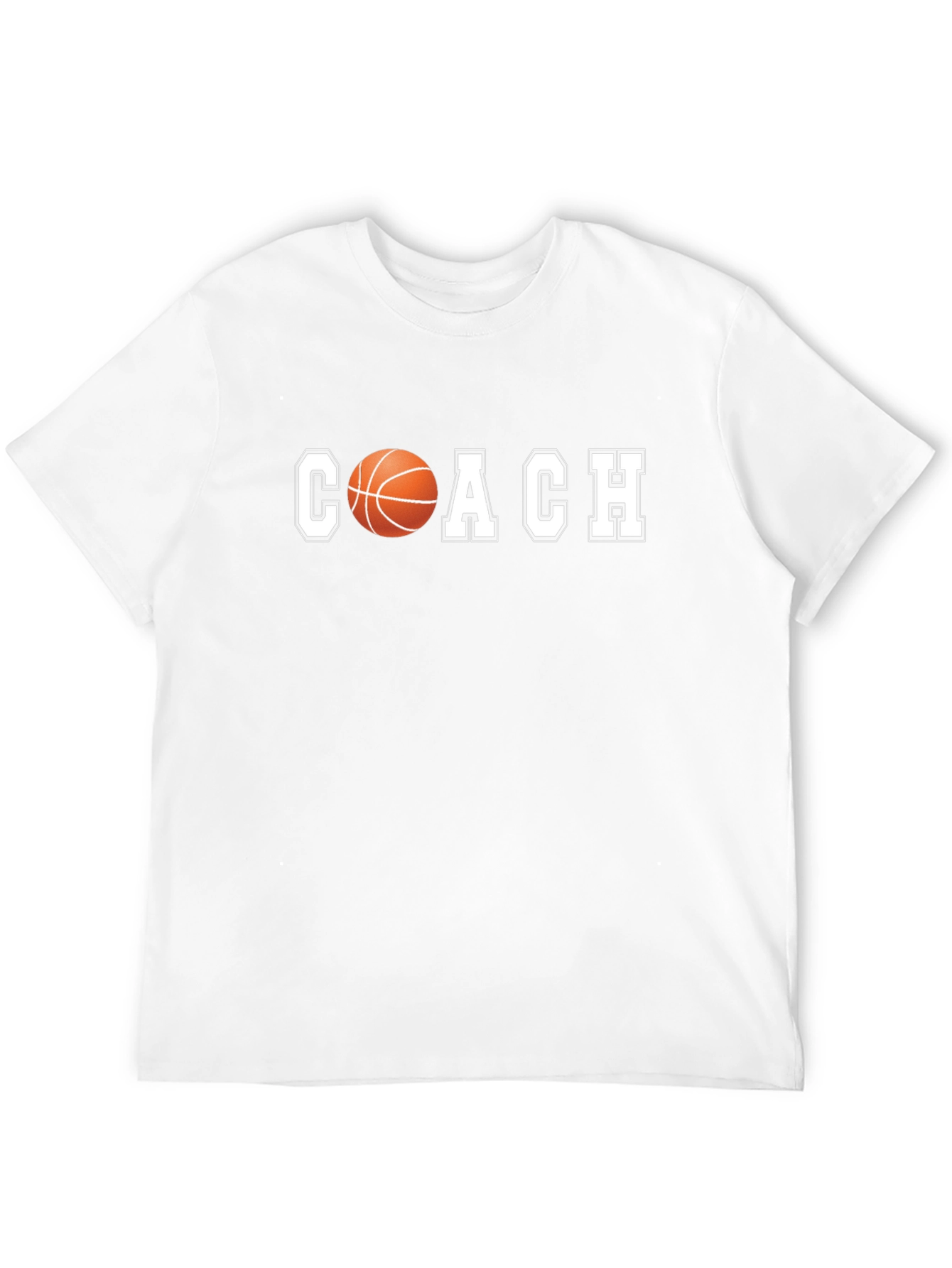 Basketball Coach Graphic T-Shirt