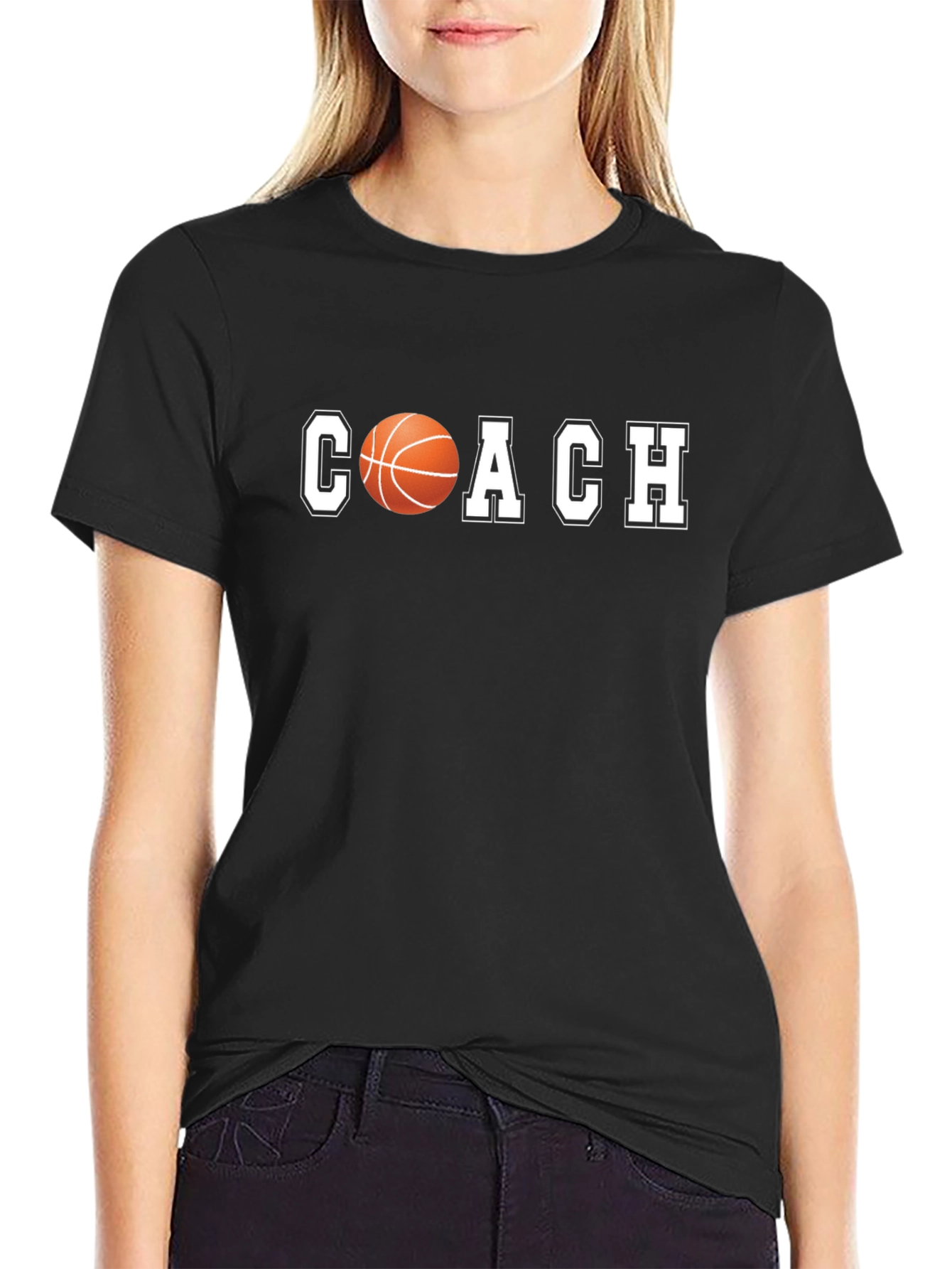 Basketball Coach Graphic T-Shirt