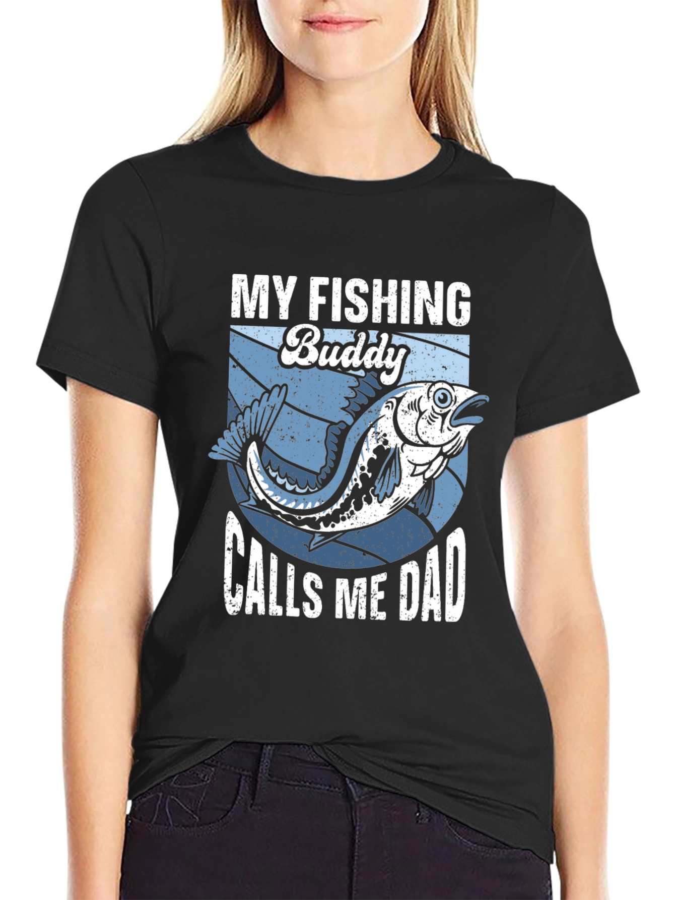 My Fishing Buddy Calls Me Dad T-Shirt