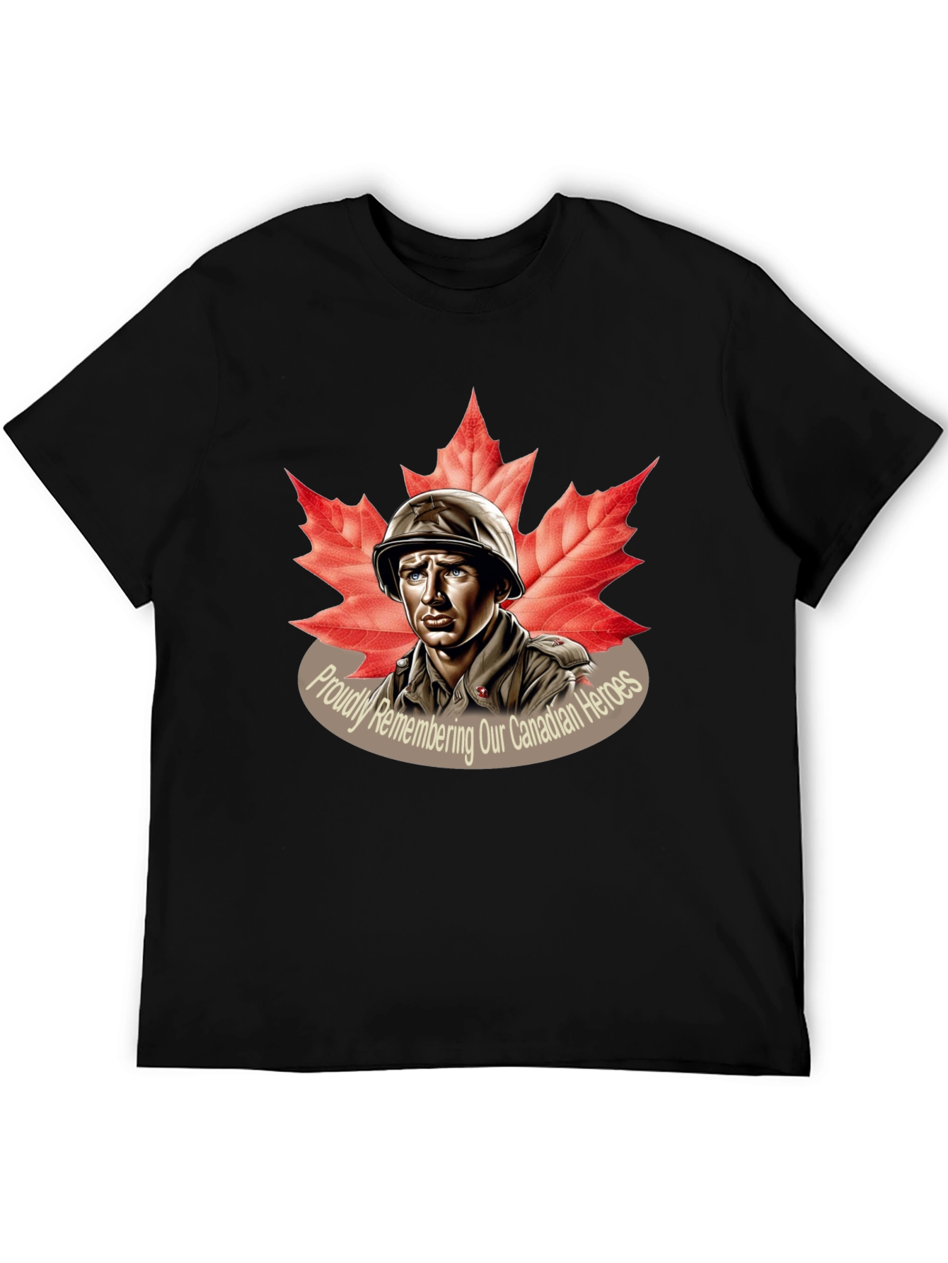 Canadian Heroes Remembrance T-Shirt