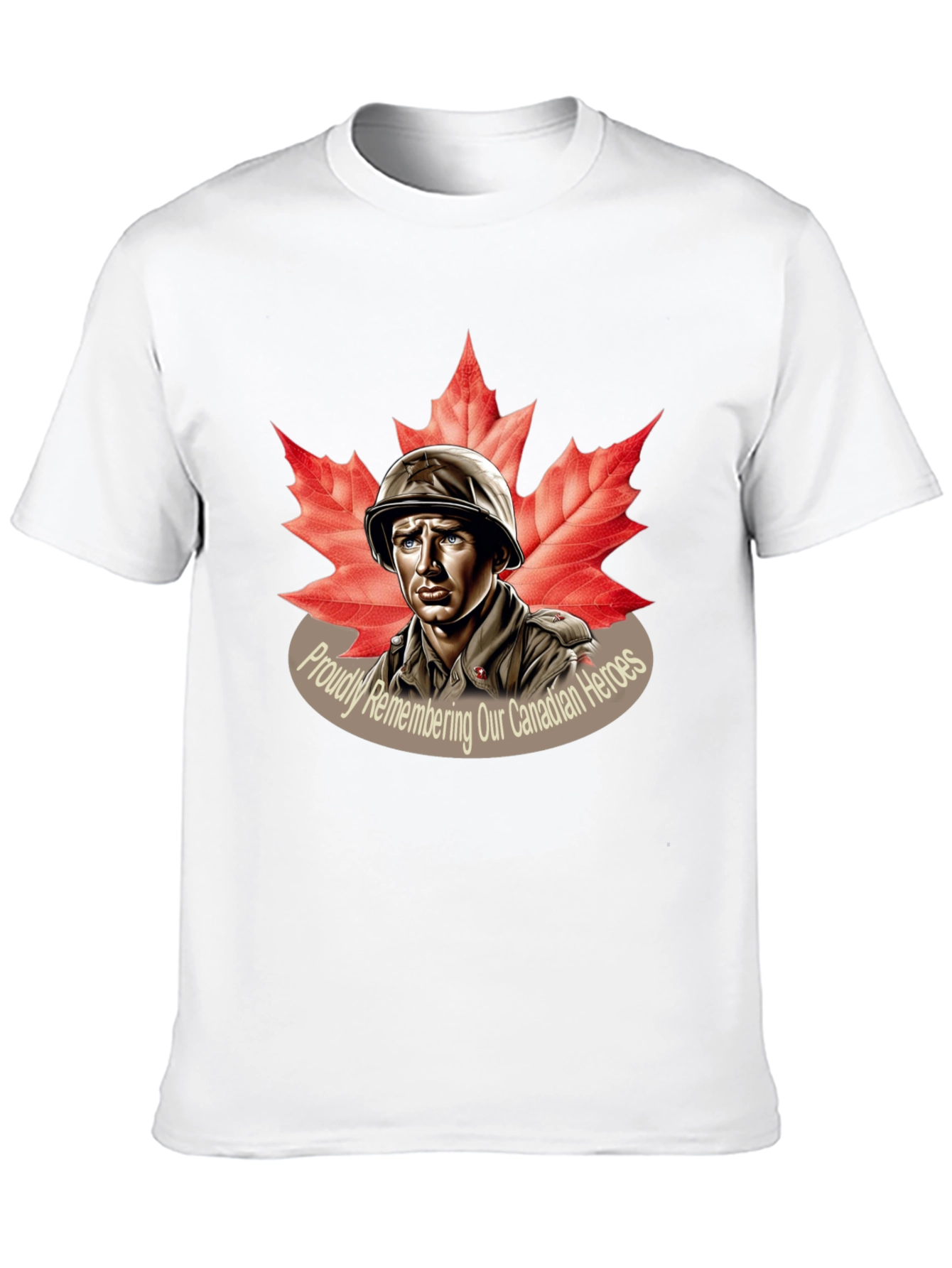 Canadian Heroes Remembrance T-Shirt