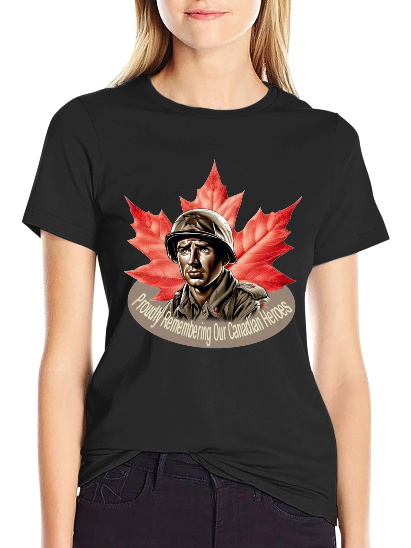 Canadian Heroes Remembrance T-Shirt