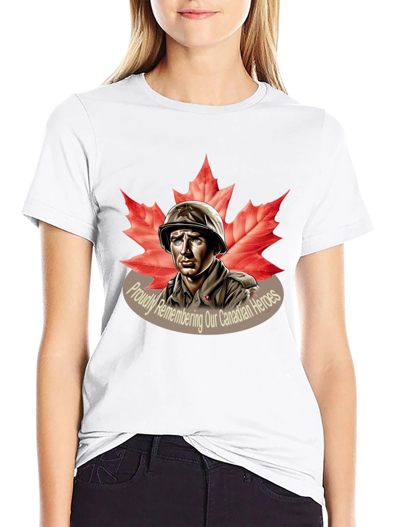 Canadian Heroes Remembrance T-Shirt