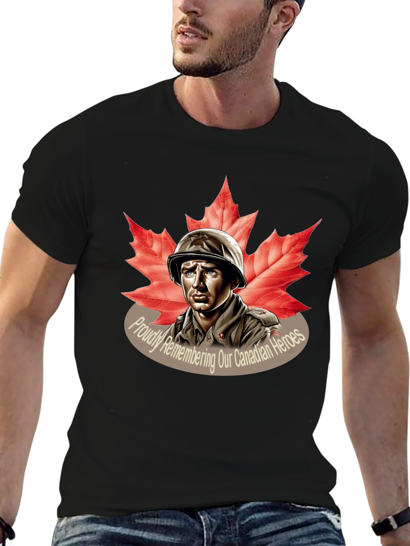 Canadian Heroes Remembrance T-Shirt