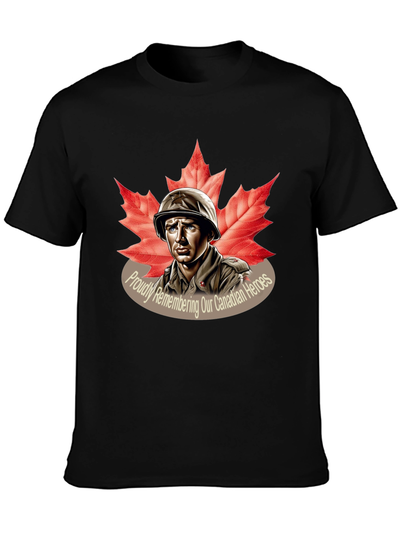 Canadian Heroes Remembrance T-Shirt