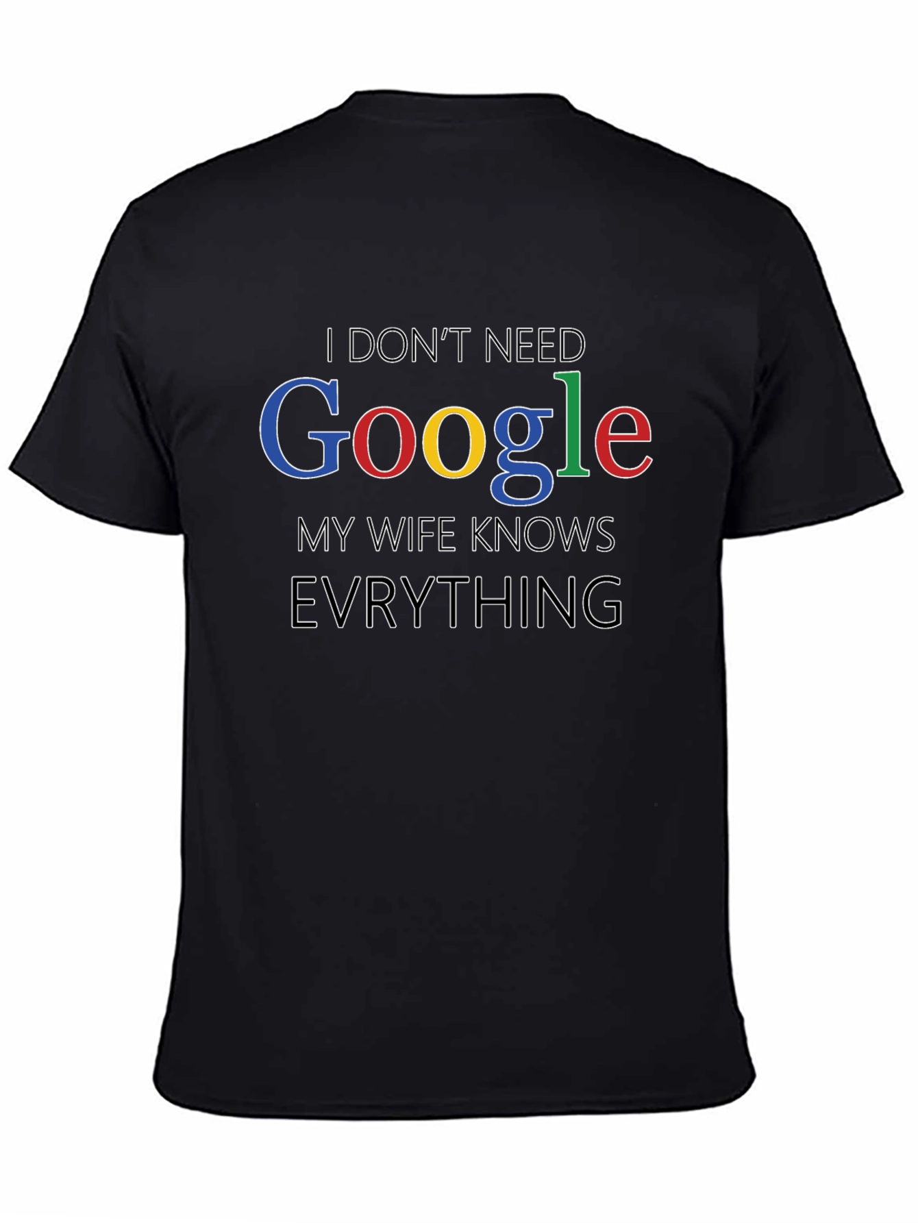 I Dont Need Google Funny Mens T-Shirt