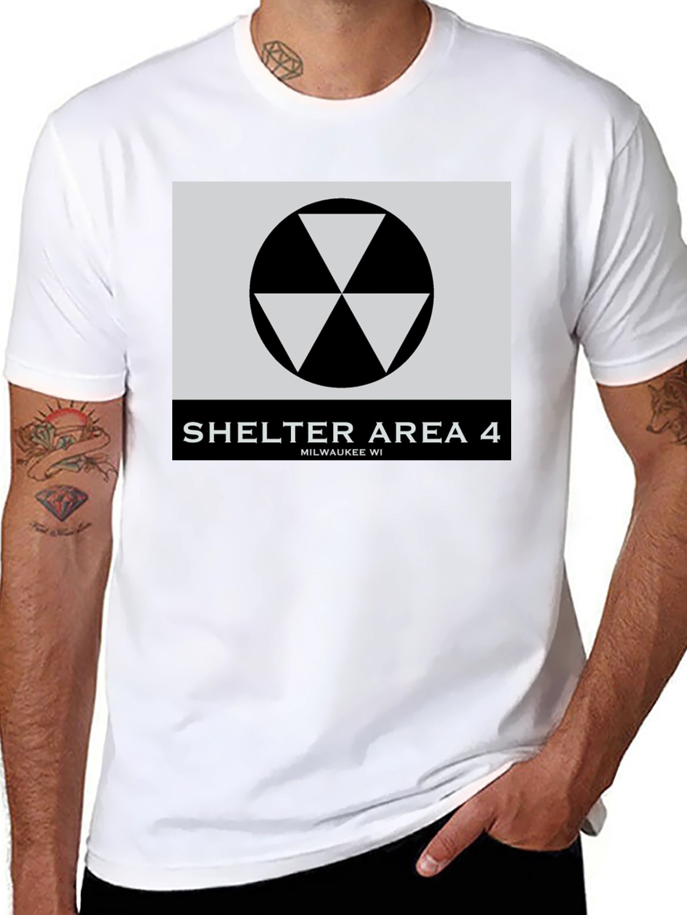 Shelter Area 4 Tee - Milwaukee WI