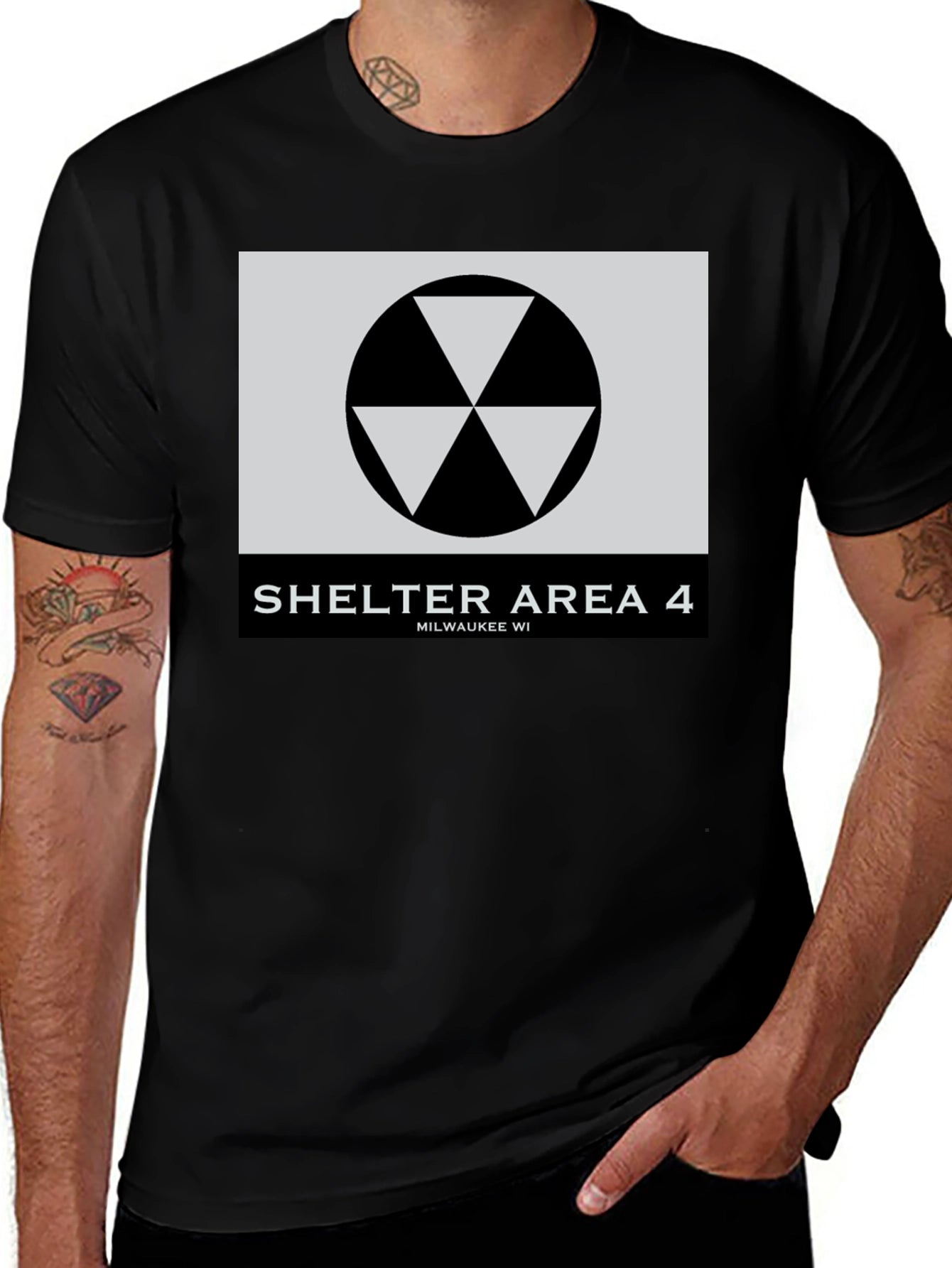 Shelter Area 4 Tee - Milwaukee WI