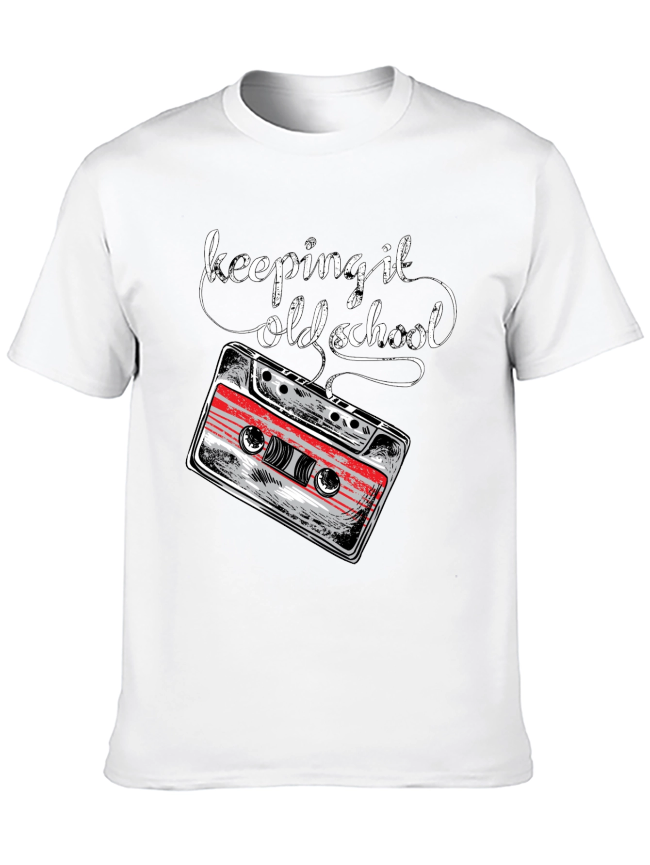 Keeping It Old School Cassette Tape Graphic Tee