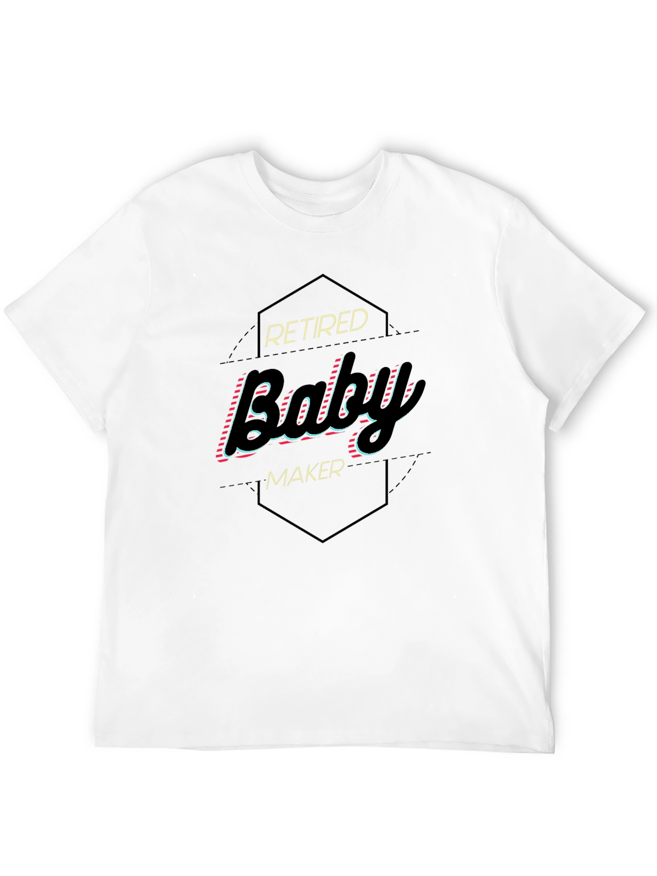 Retired Baby Maker Black Graphic Tee
