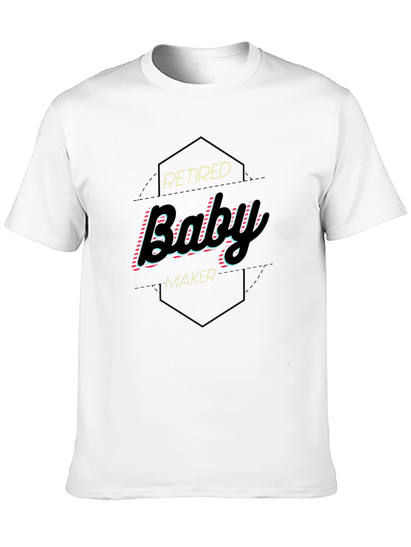 Retired Baby Maker Black Graphic Tee