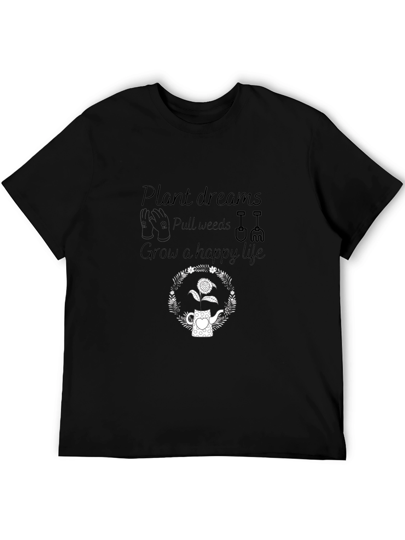 Plant Dreams Graphic Tee - Grow a Happy Life