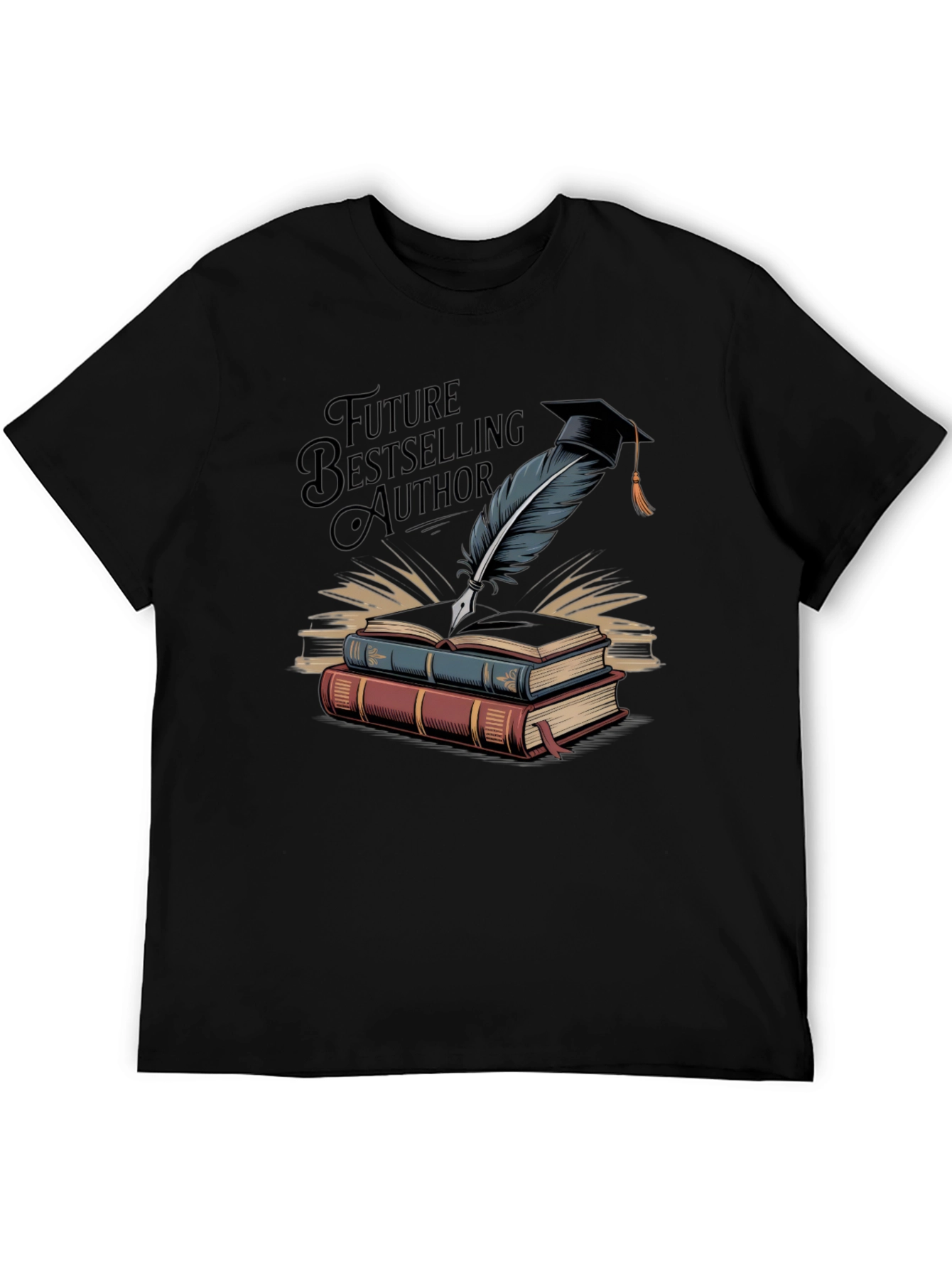 Future Bestselling Author Black T-Shirt