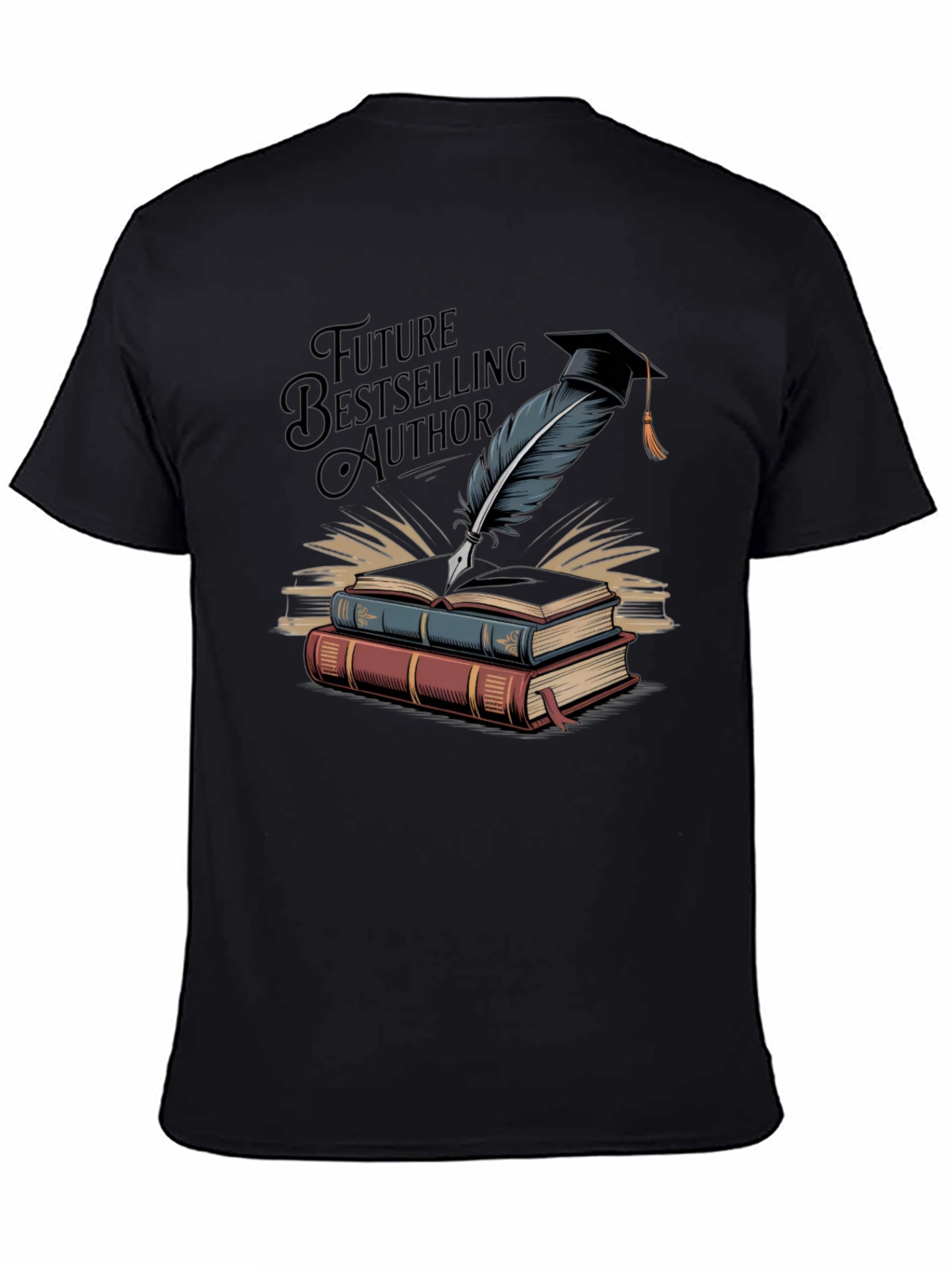 Future Bestselling Author Black T-Shirt