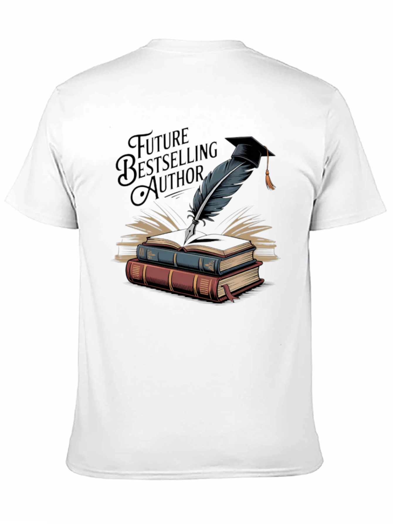 Future Bestselling Author Black T-Shirt