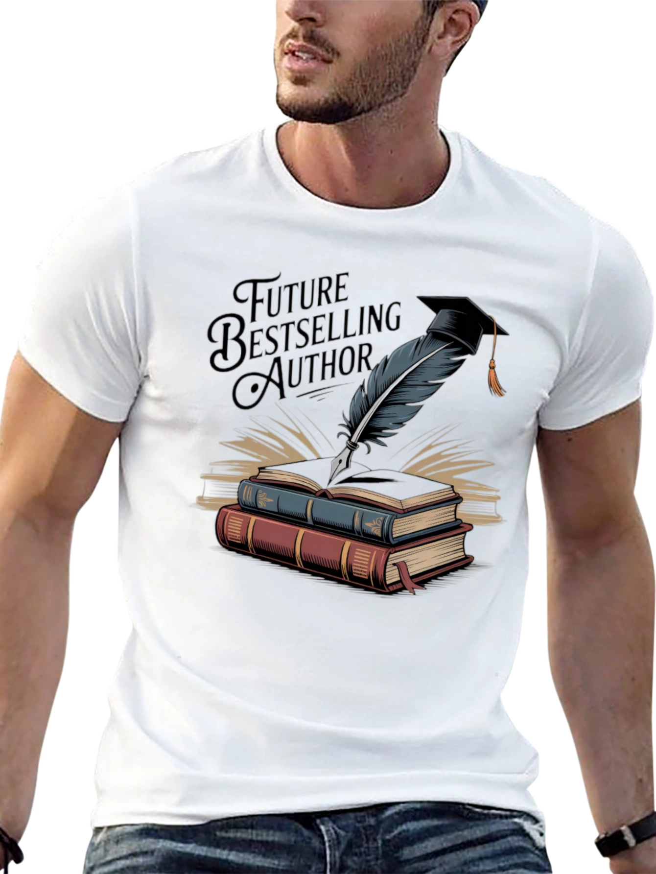 Future Bestselling Author Black T-Shirt