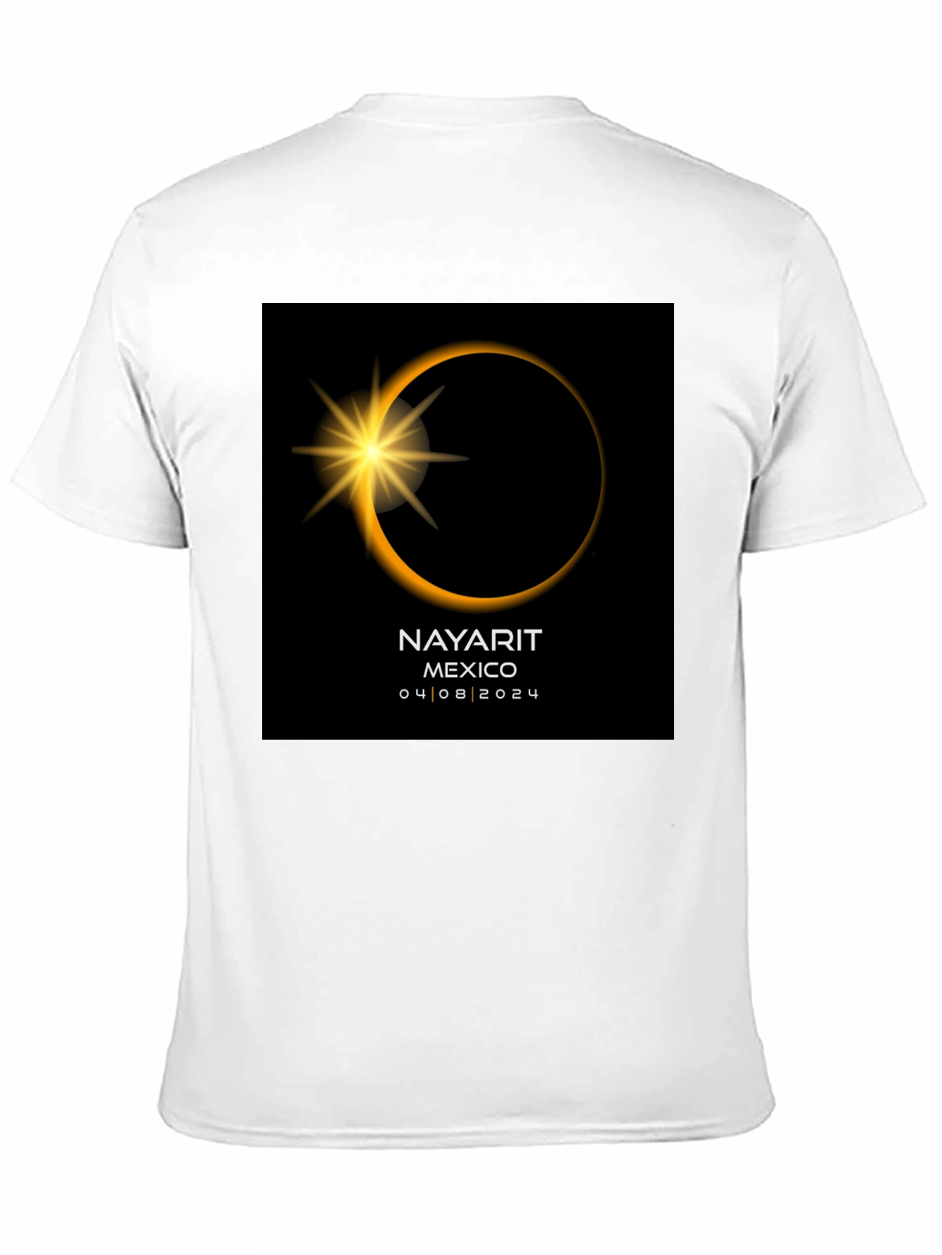 Total Solar Eclipse Nayarit Mexico 2024 T-Shirt