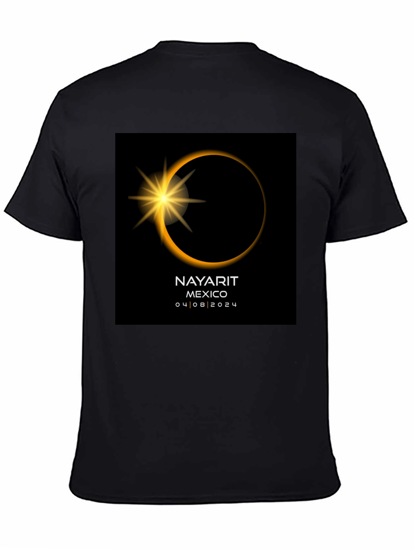 Total Solar Eclipse Nayarit Mexico 2024 T-Shirt