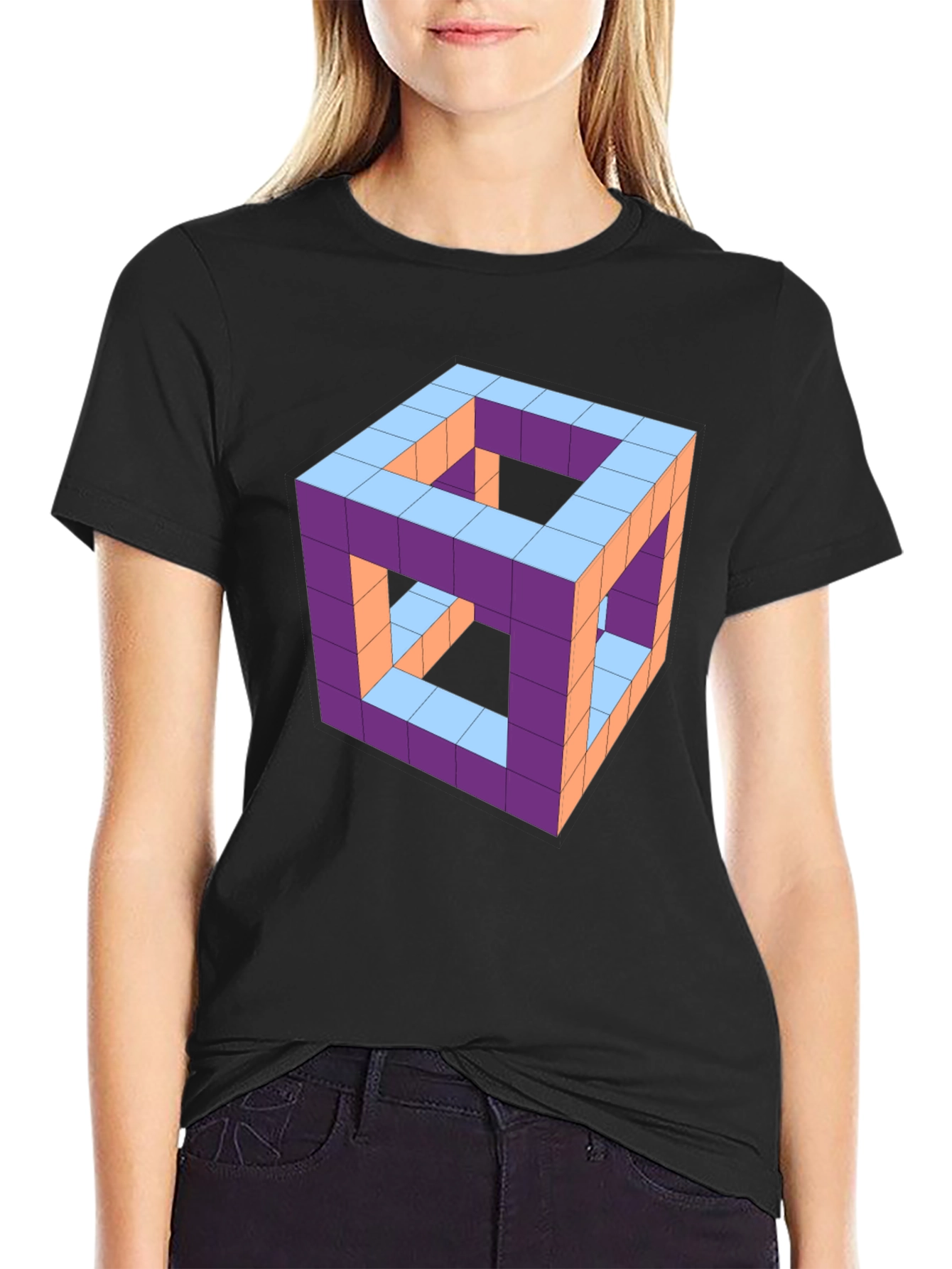 Impossible Cube Graphic Tee
