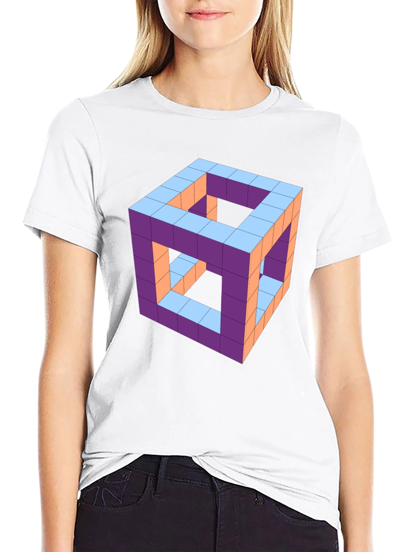 Impossible Cube Graphic Tee