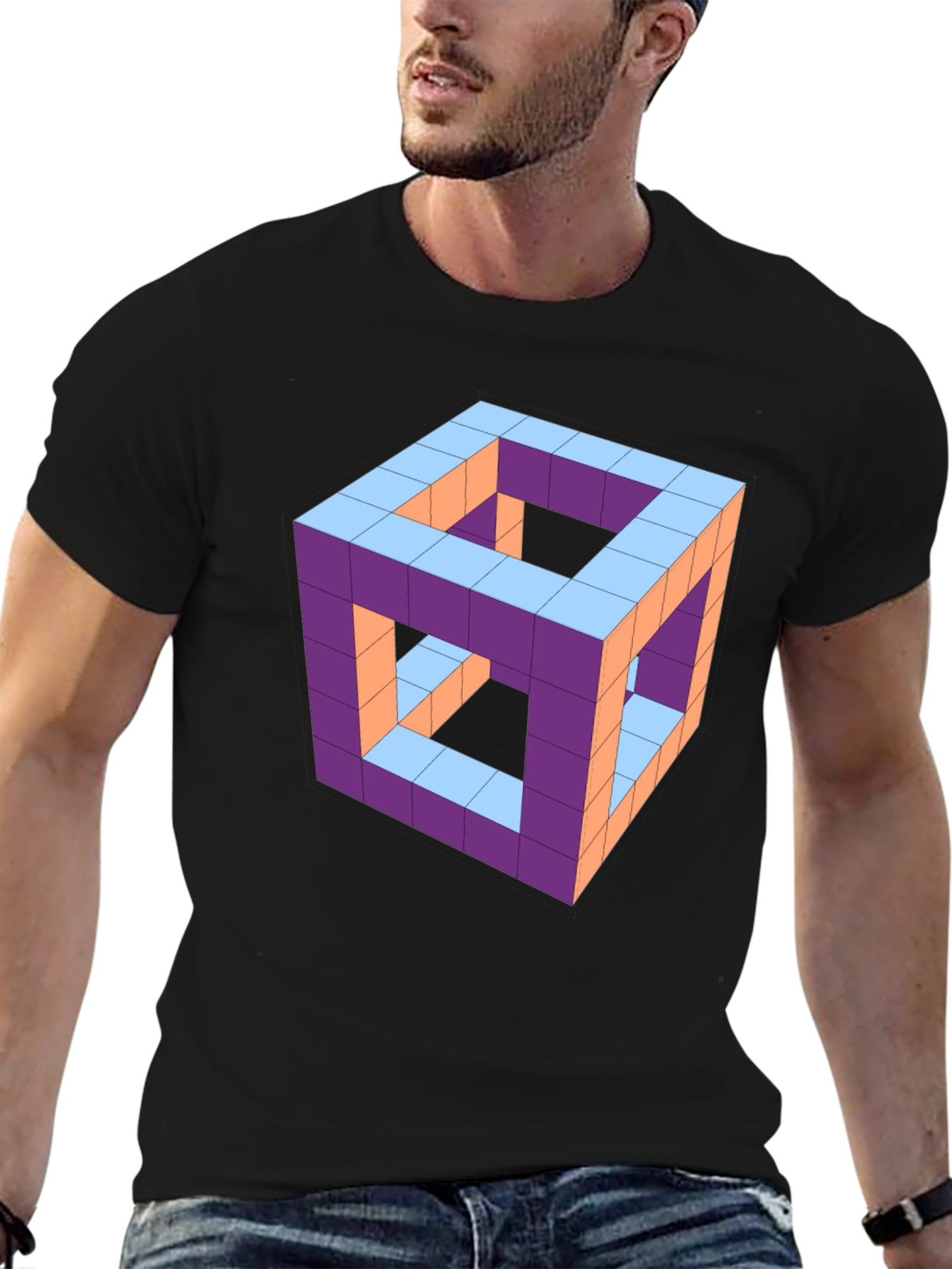 Impossible Cube Graphic Tee