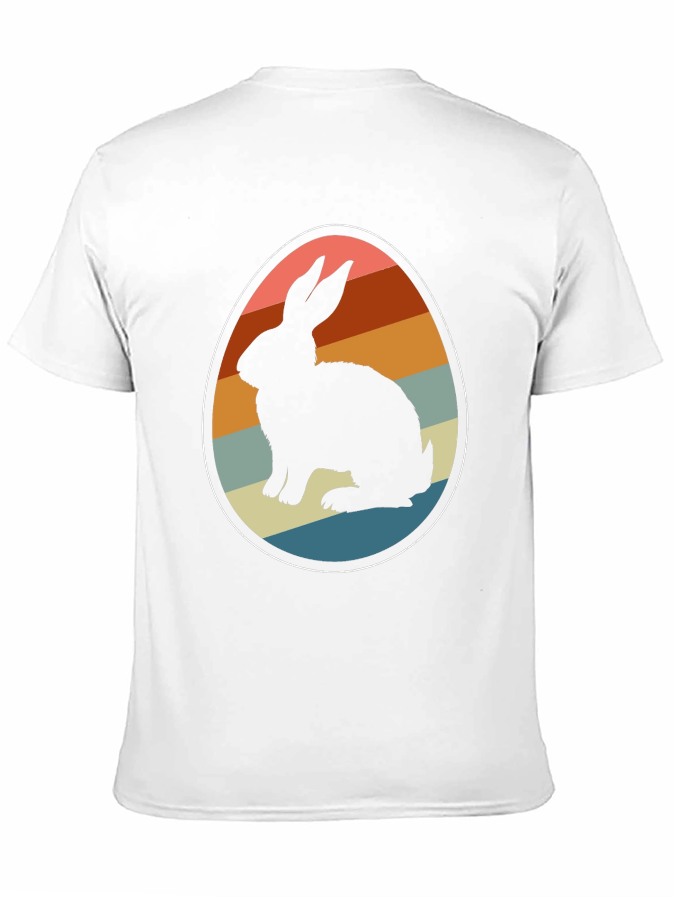 Retro Easter Bunny Egg T-Shirt