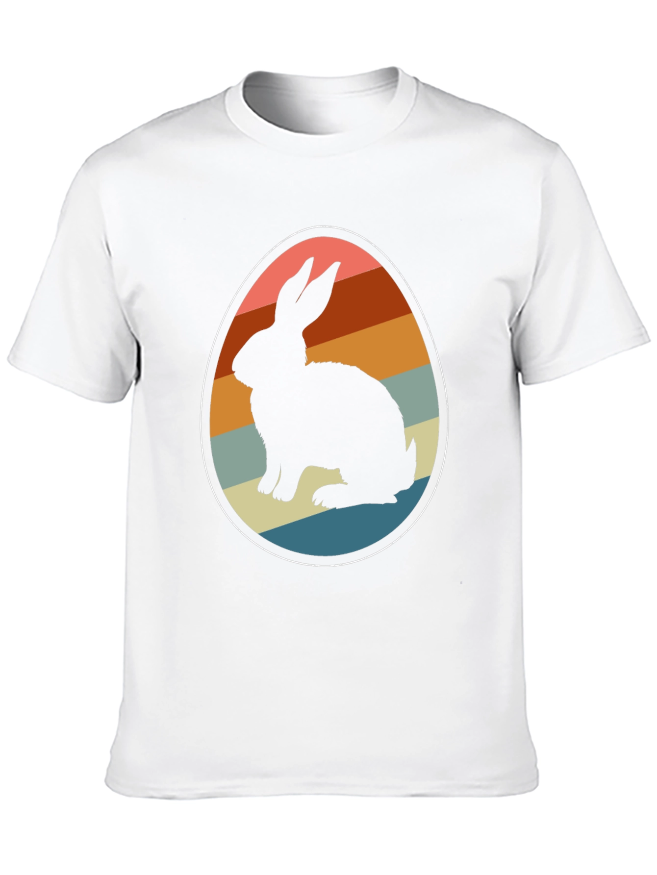 Retro Easter Bunny Egg T-Shirt