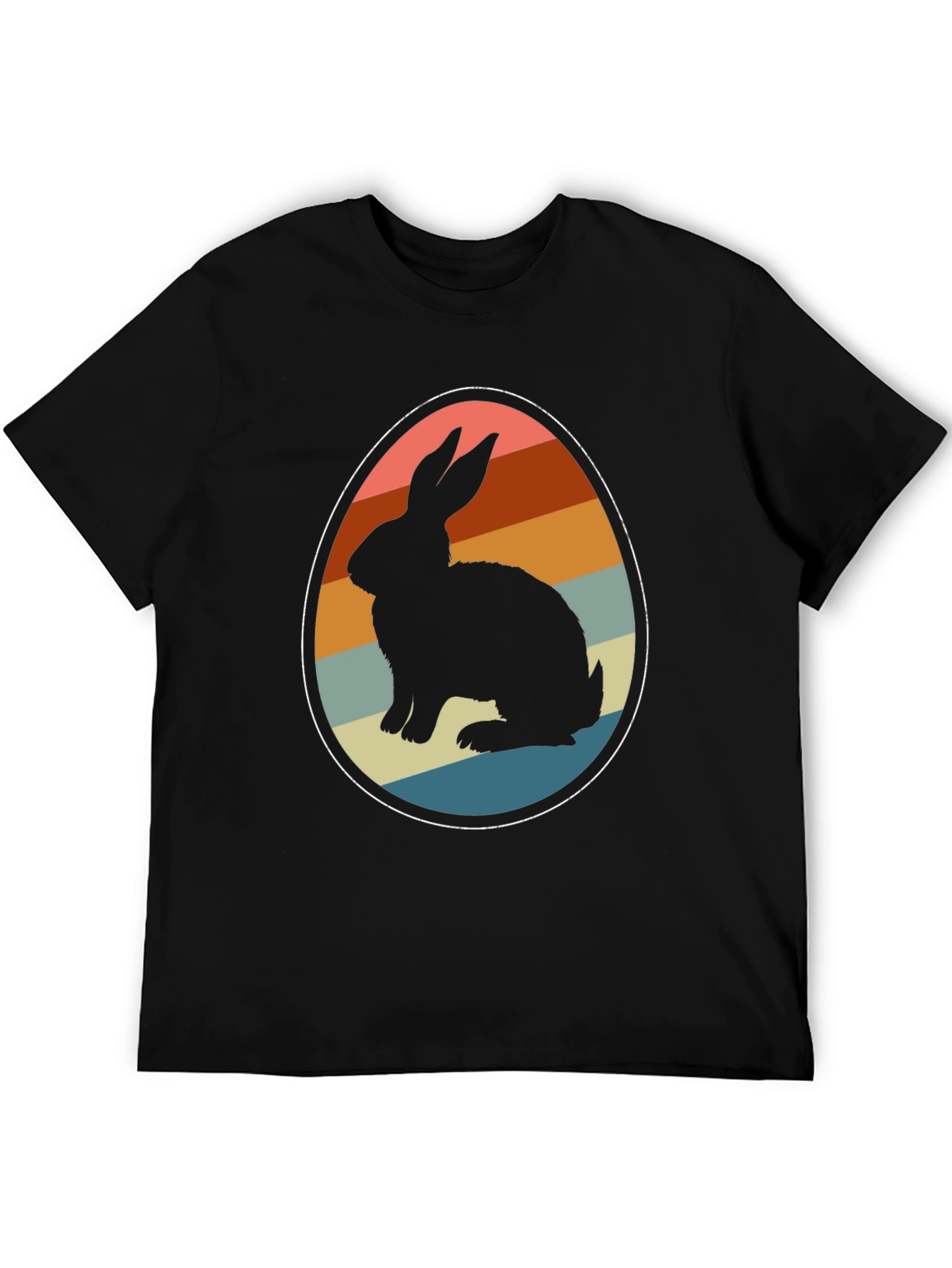 Retro Easter Bunny Egg T-Shirt