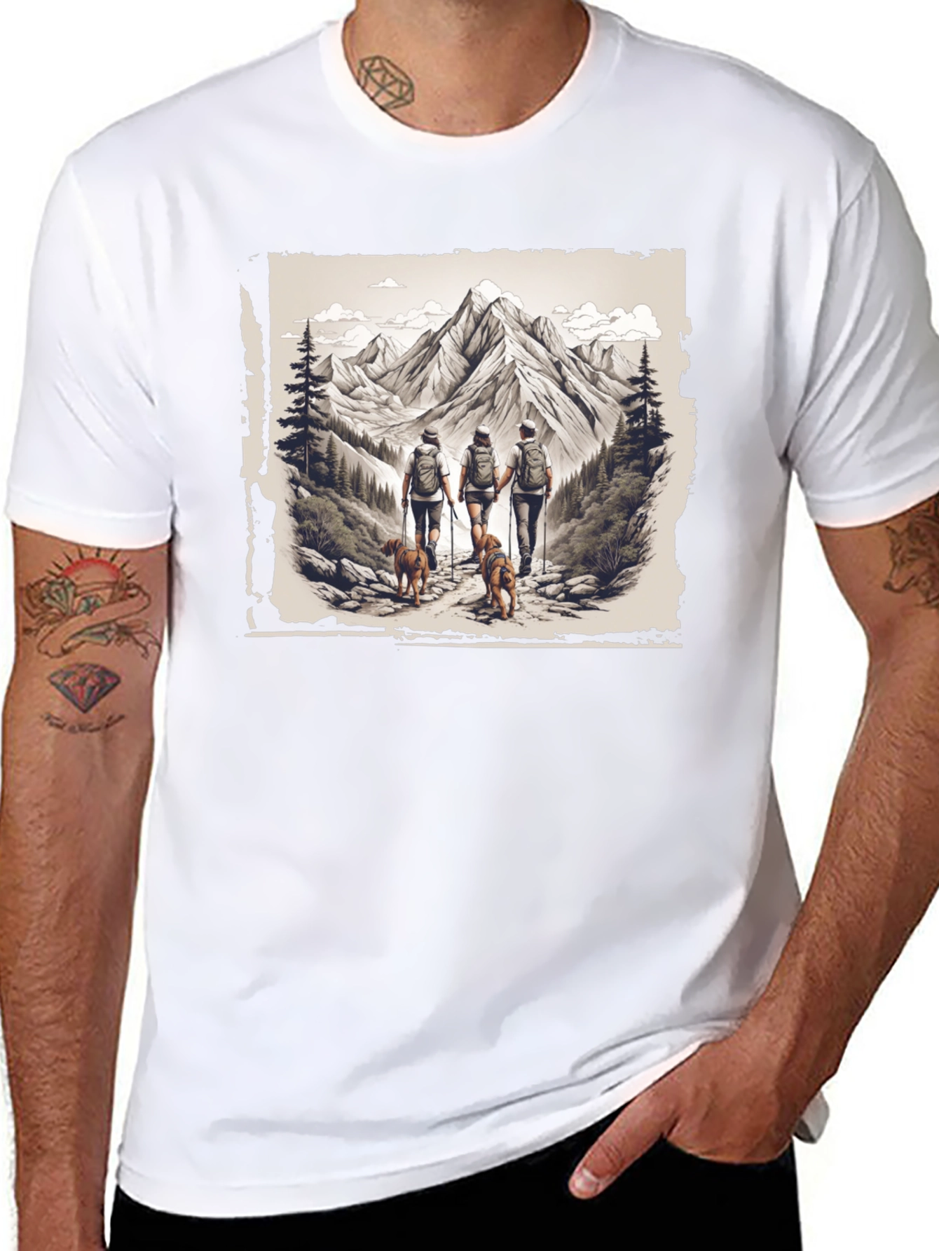 Hiking Adventure Graphic Tee