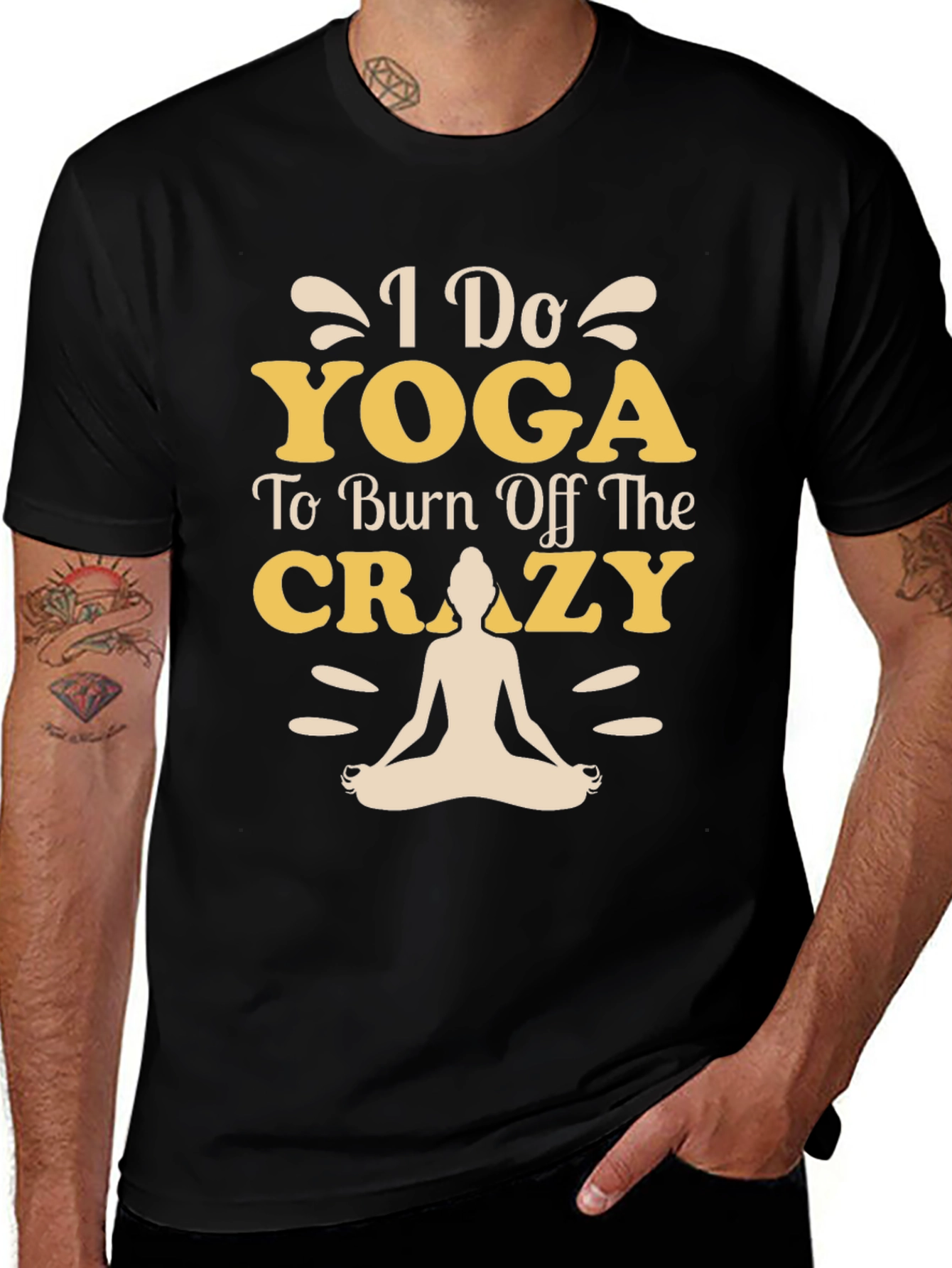 Yoga T-Shirt - Burn Off The Crazy