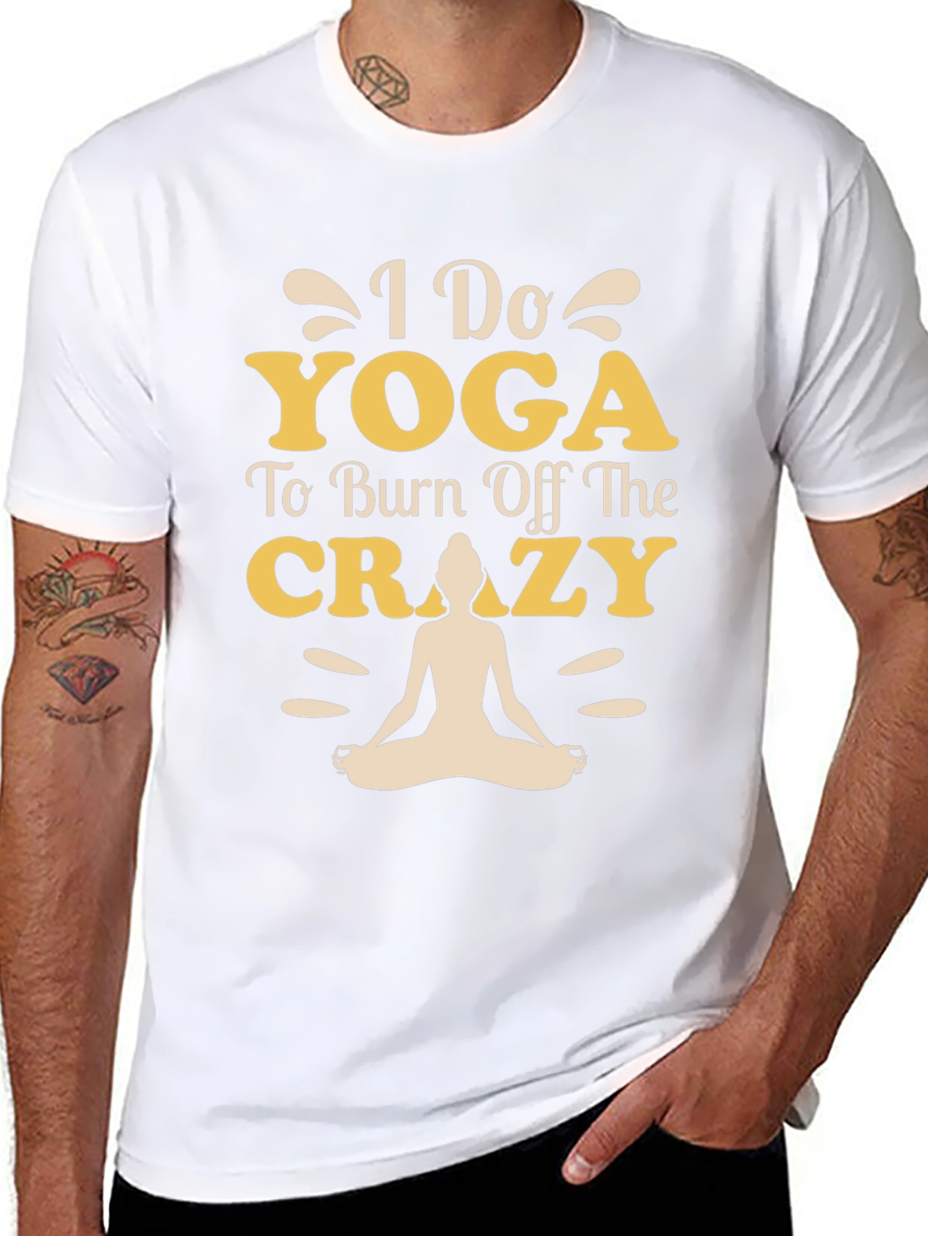Yoga T-Shirt - Burn Off The Crazy