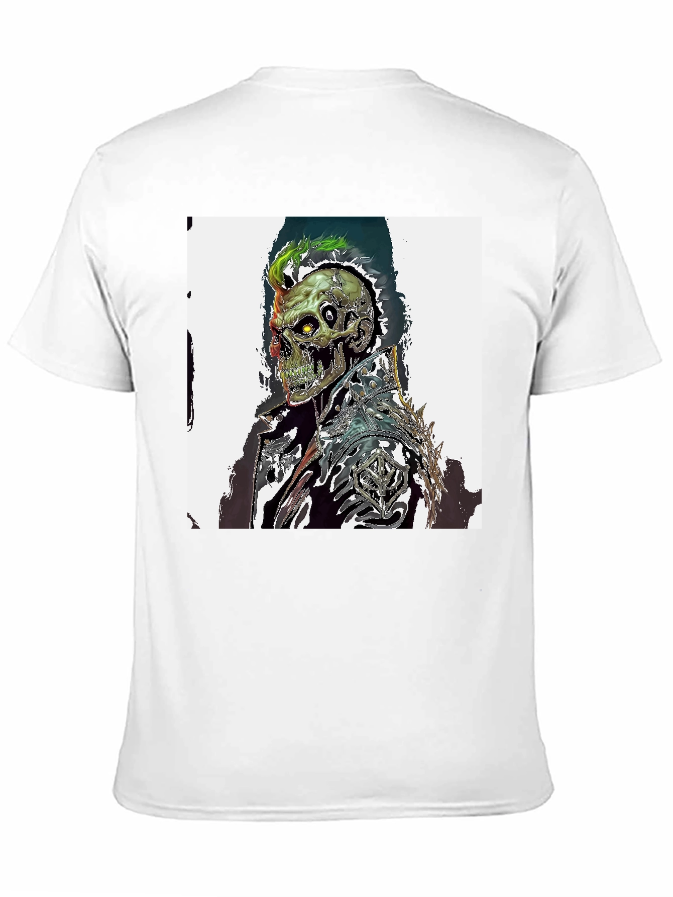 Skull Warrior Graphic Black T-Shirt