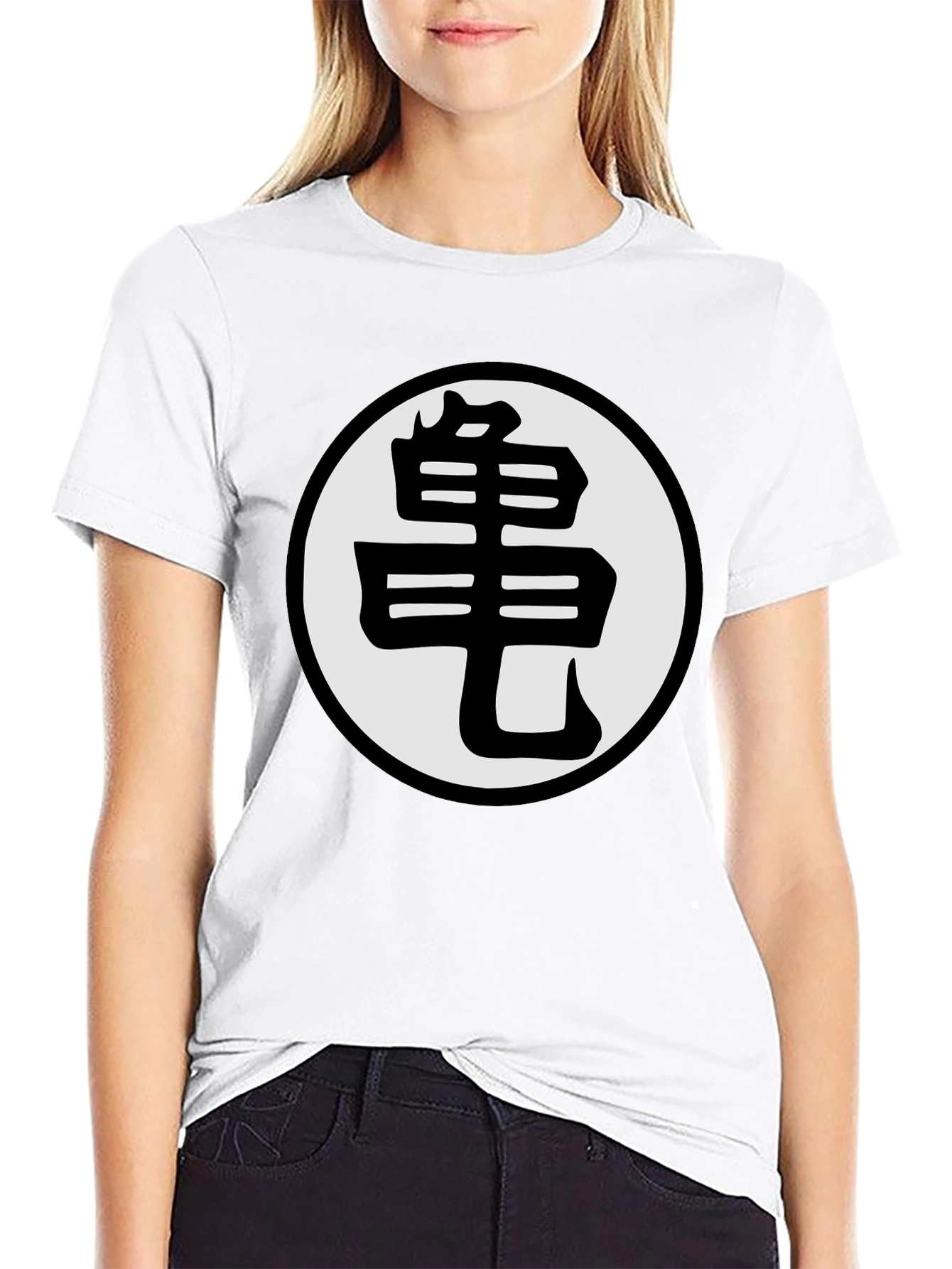 Dragon Ball Z Goku Symbol Black T-Shirt