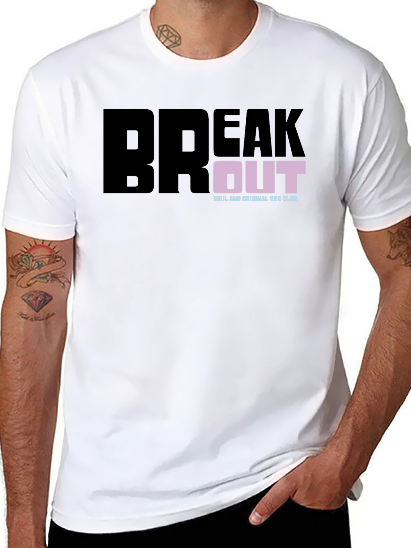 Break Out T-Shirt: Soul & Original A&R Club